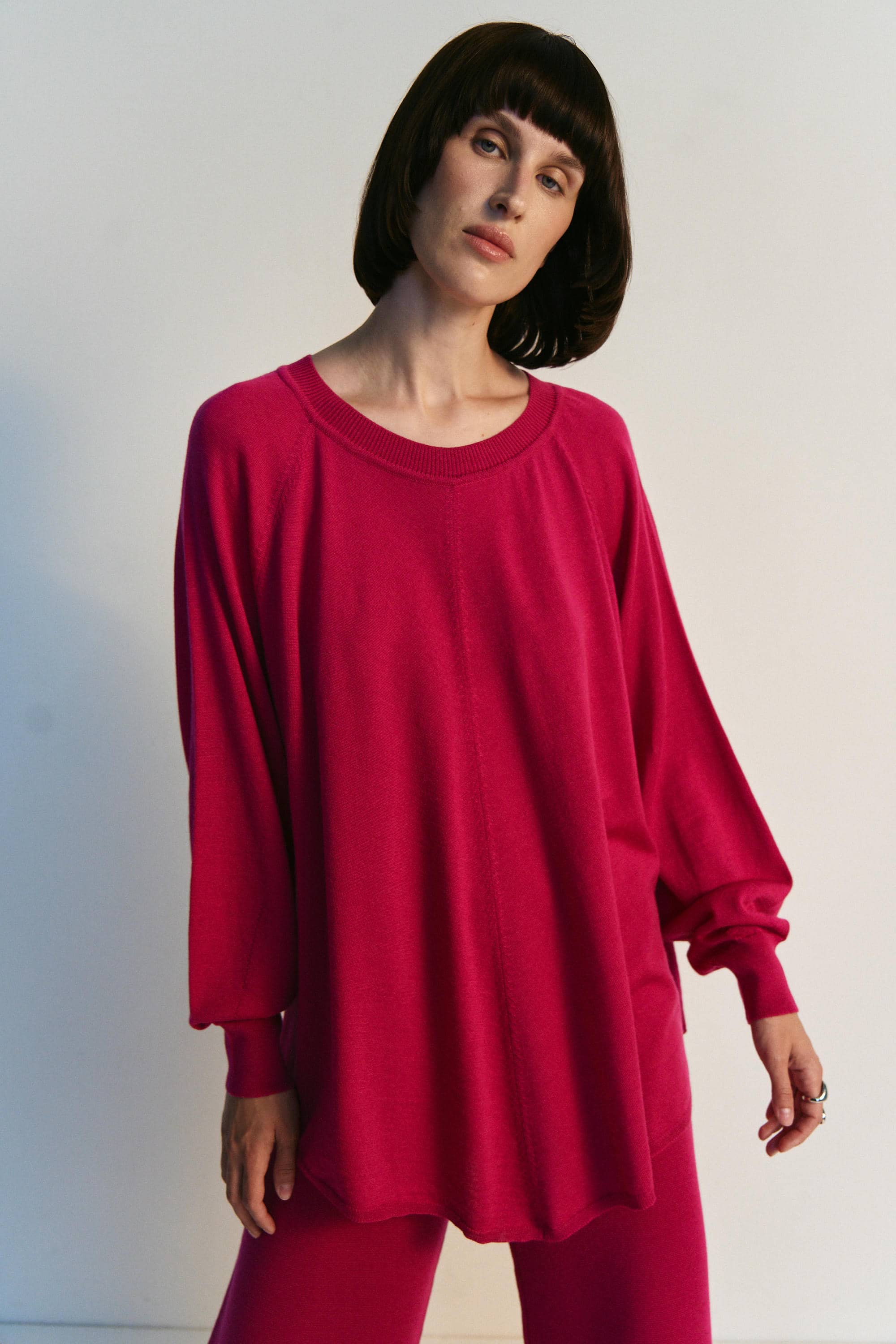 Merino Oversized Tunic