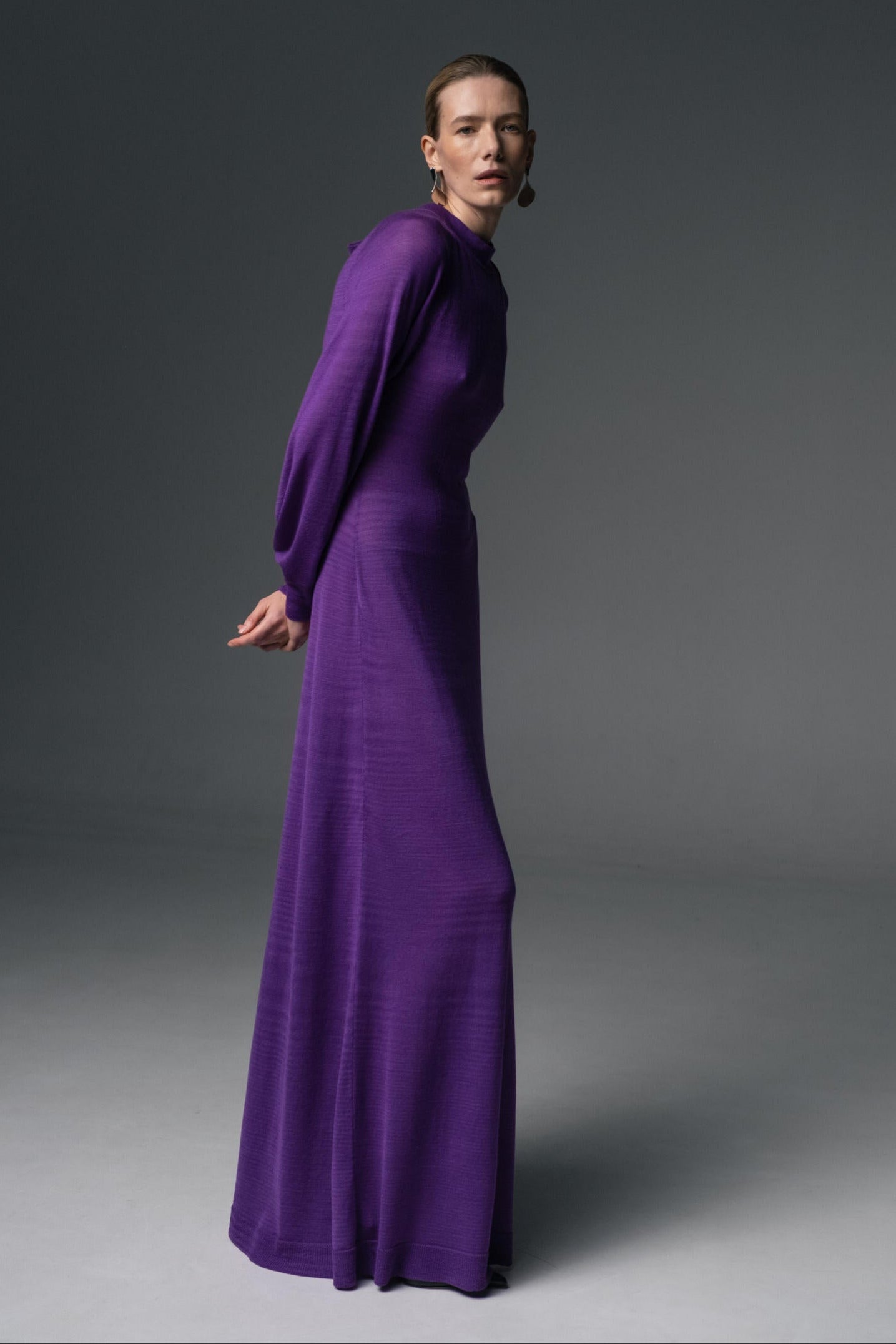 Maxikleid mit Bindeband hinten