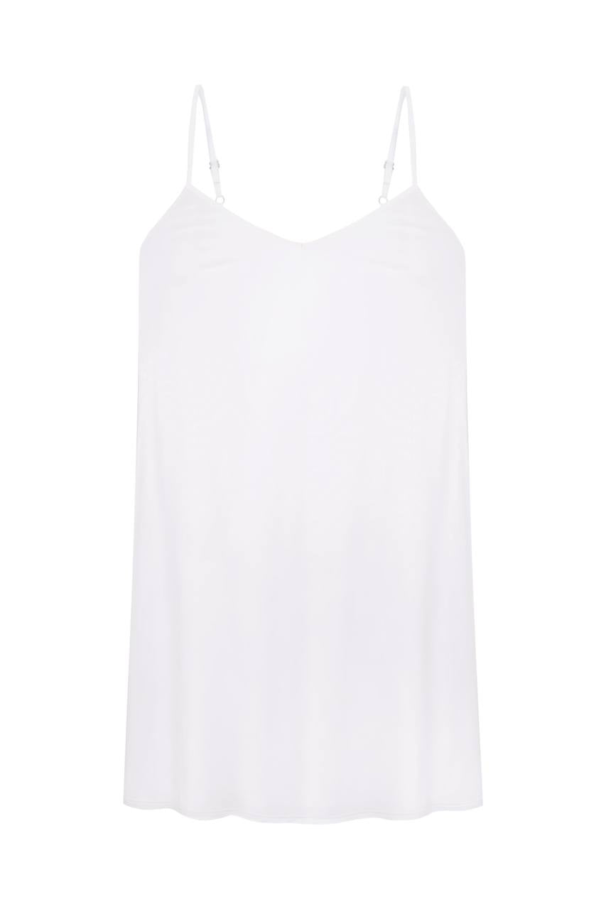 Lightweight Viscose Top with Adjustable Straps