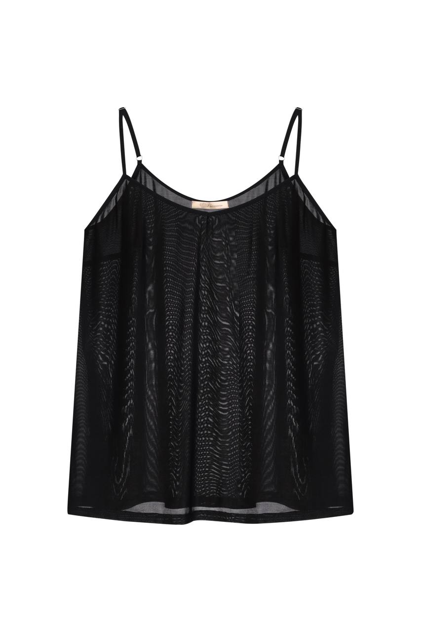 Lightweight Viscose Top with Adjustable Straps