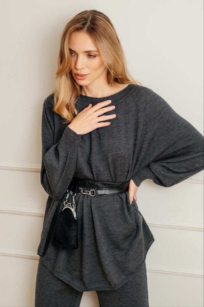 Merino Oversized Tunic