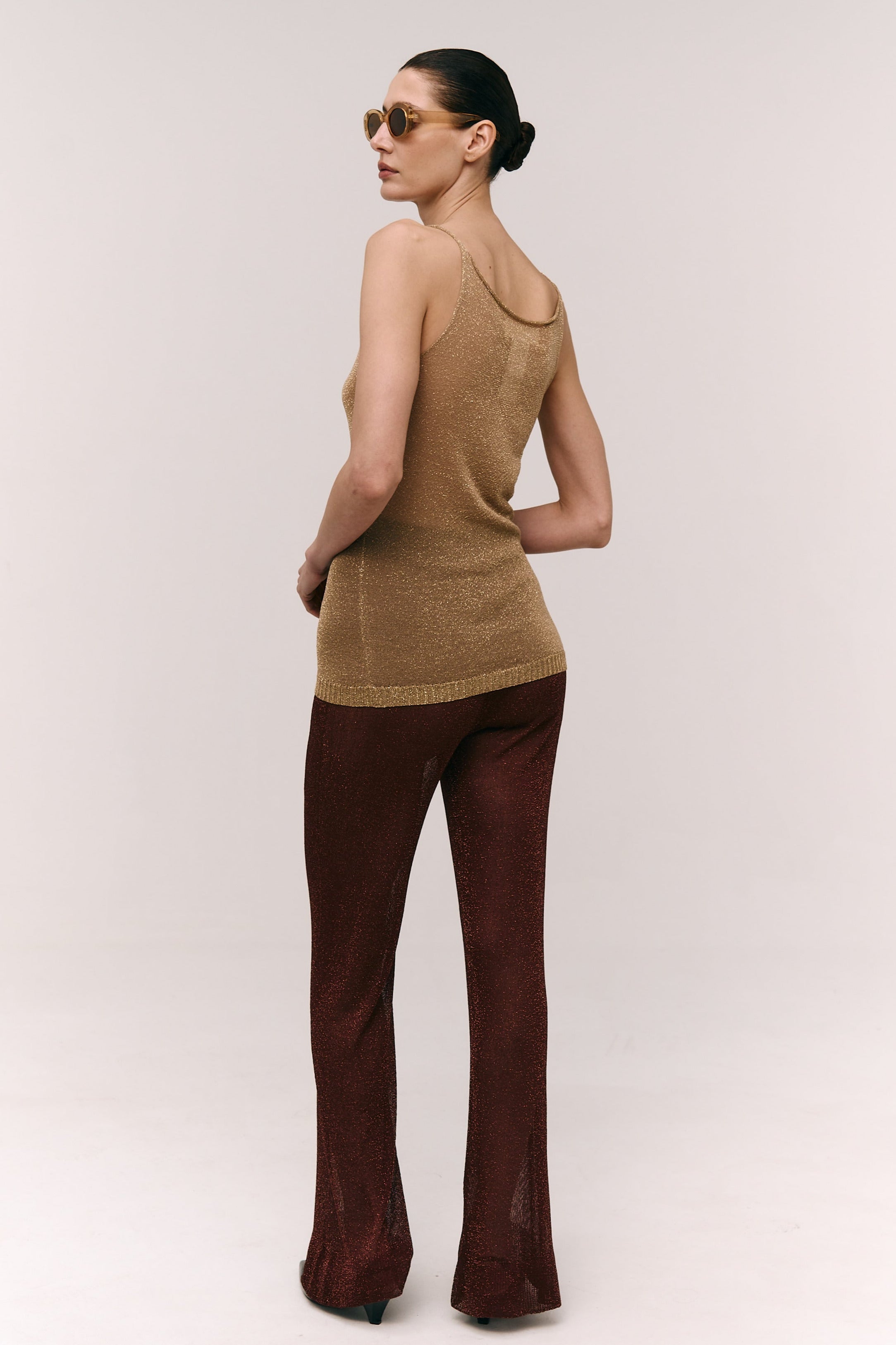 Lurex-Tanktop