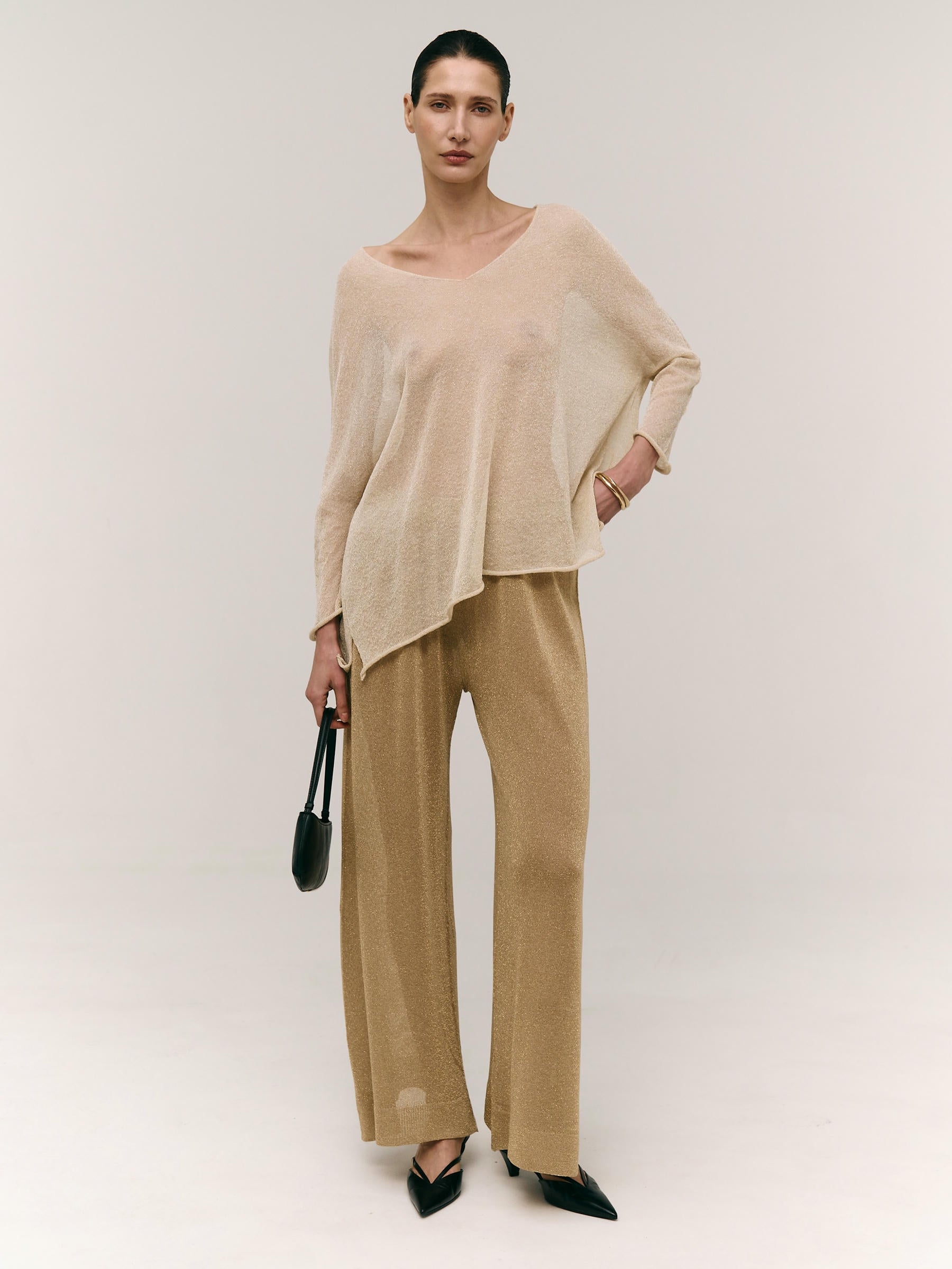 Lurex Shimmer Tunic