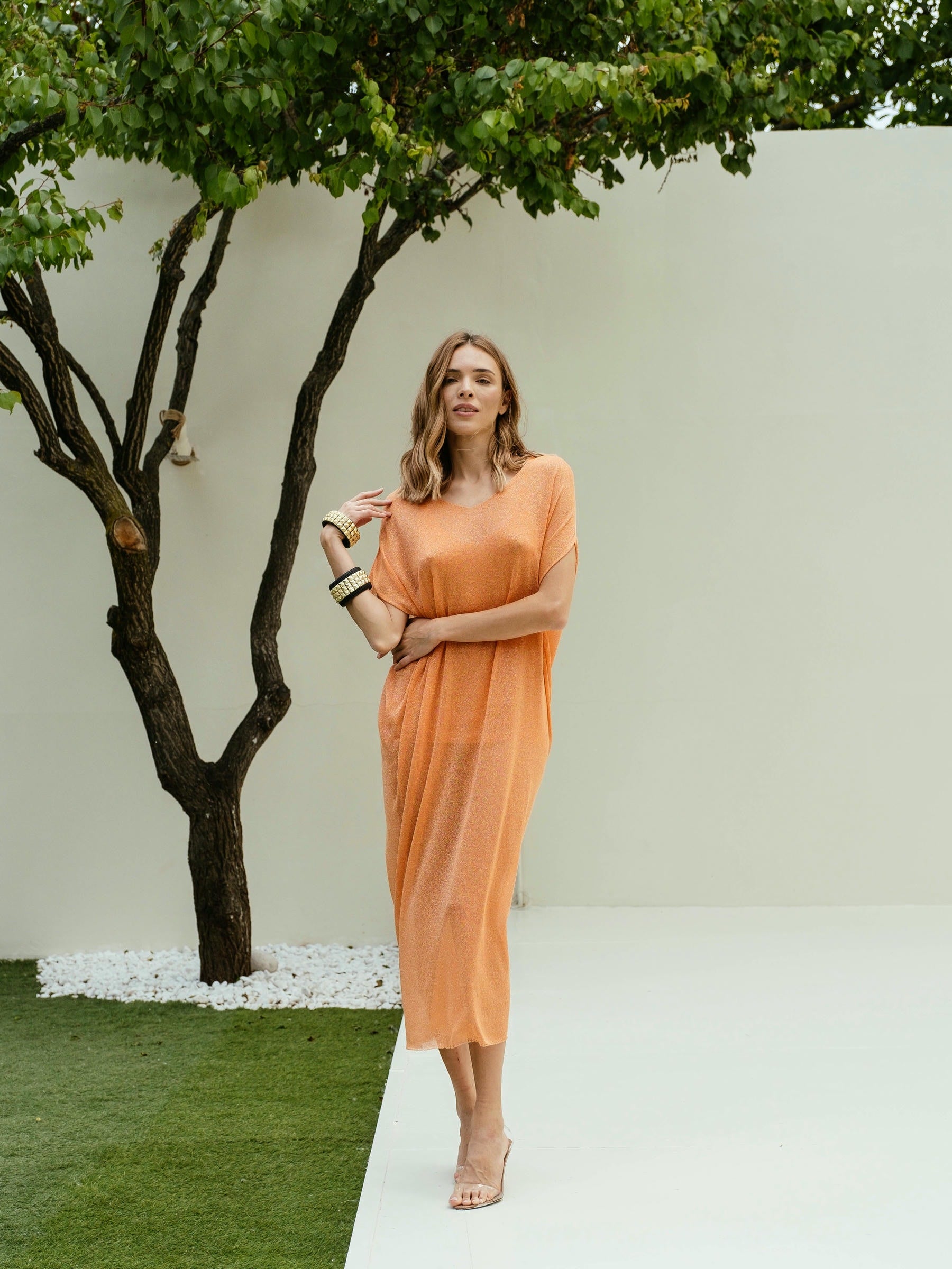 Lurex Infused Tunic