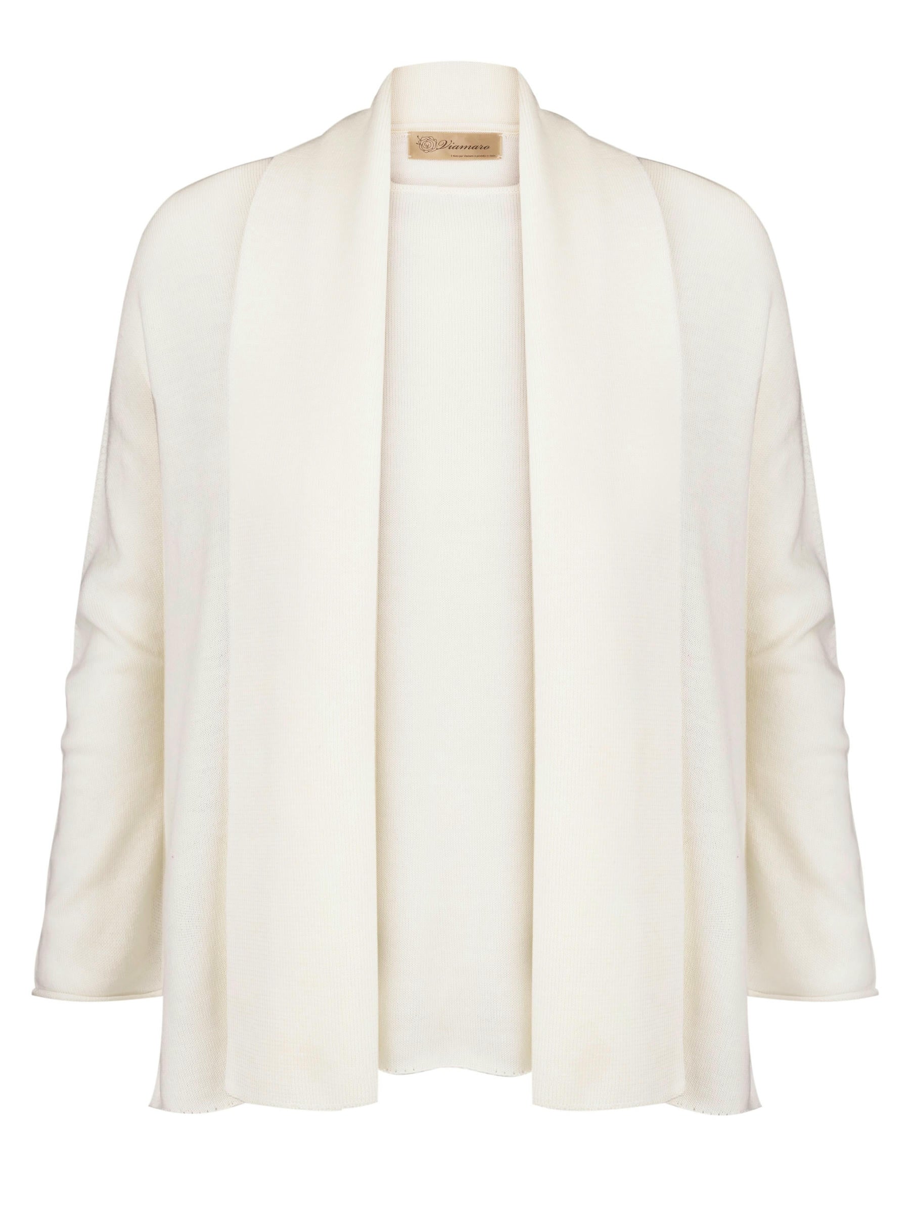 Merino-Top mit Schal