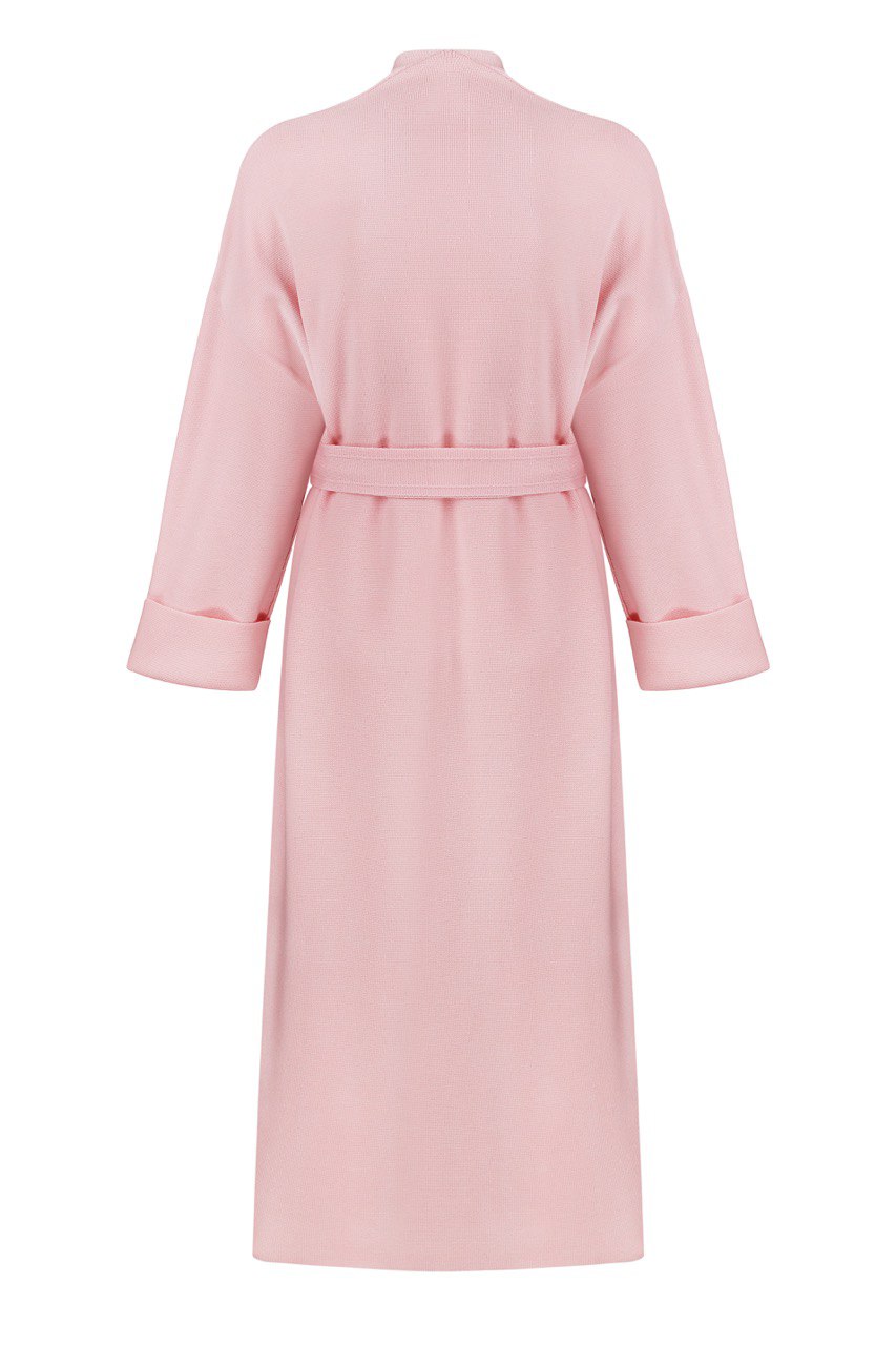 Merino Wool Coat with Belt