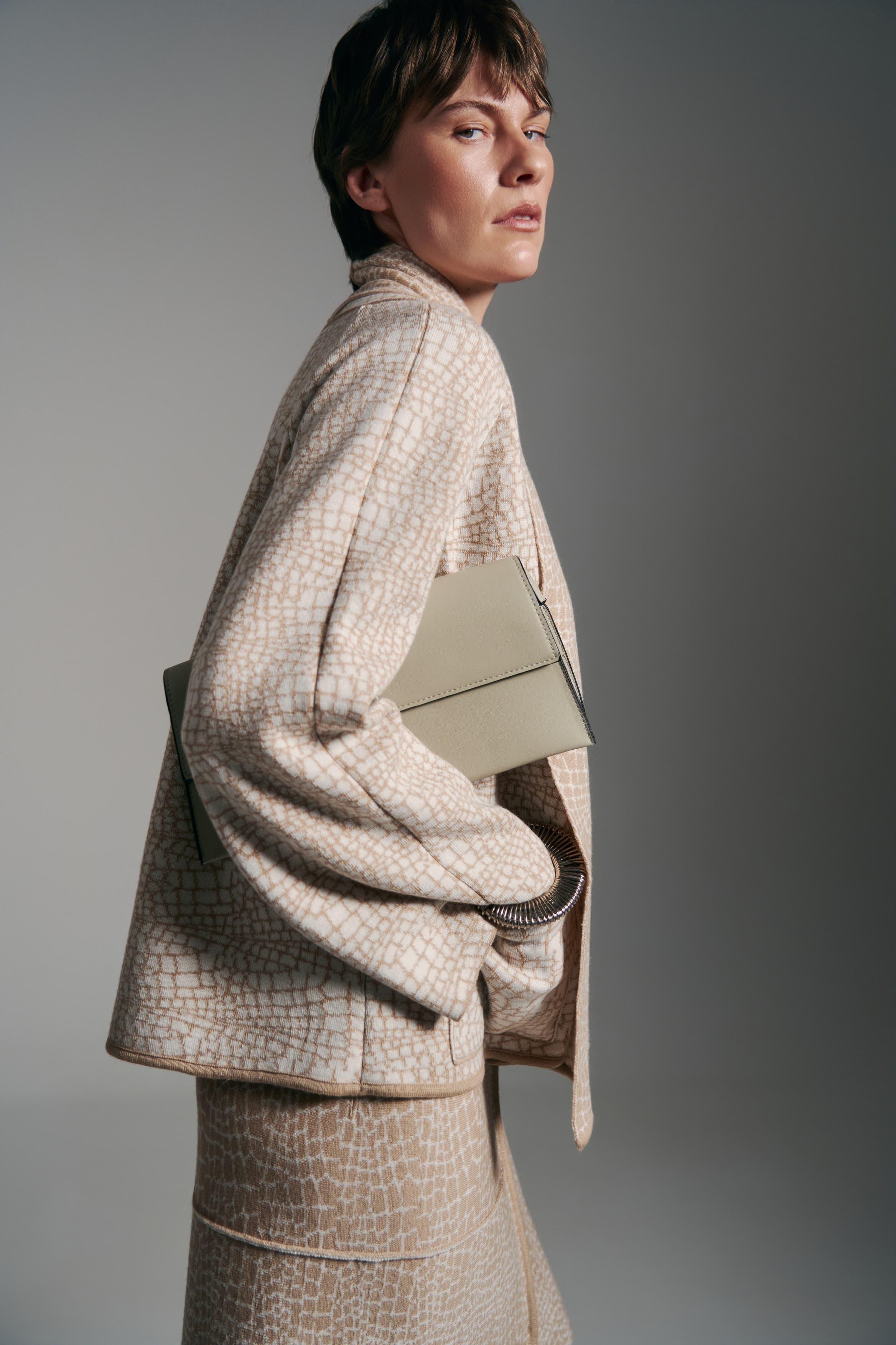 Python Jacquard Jacket