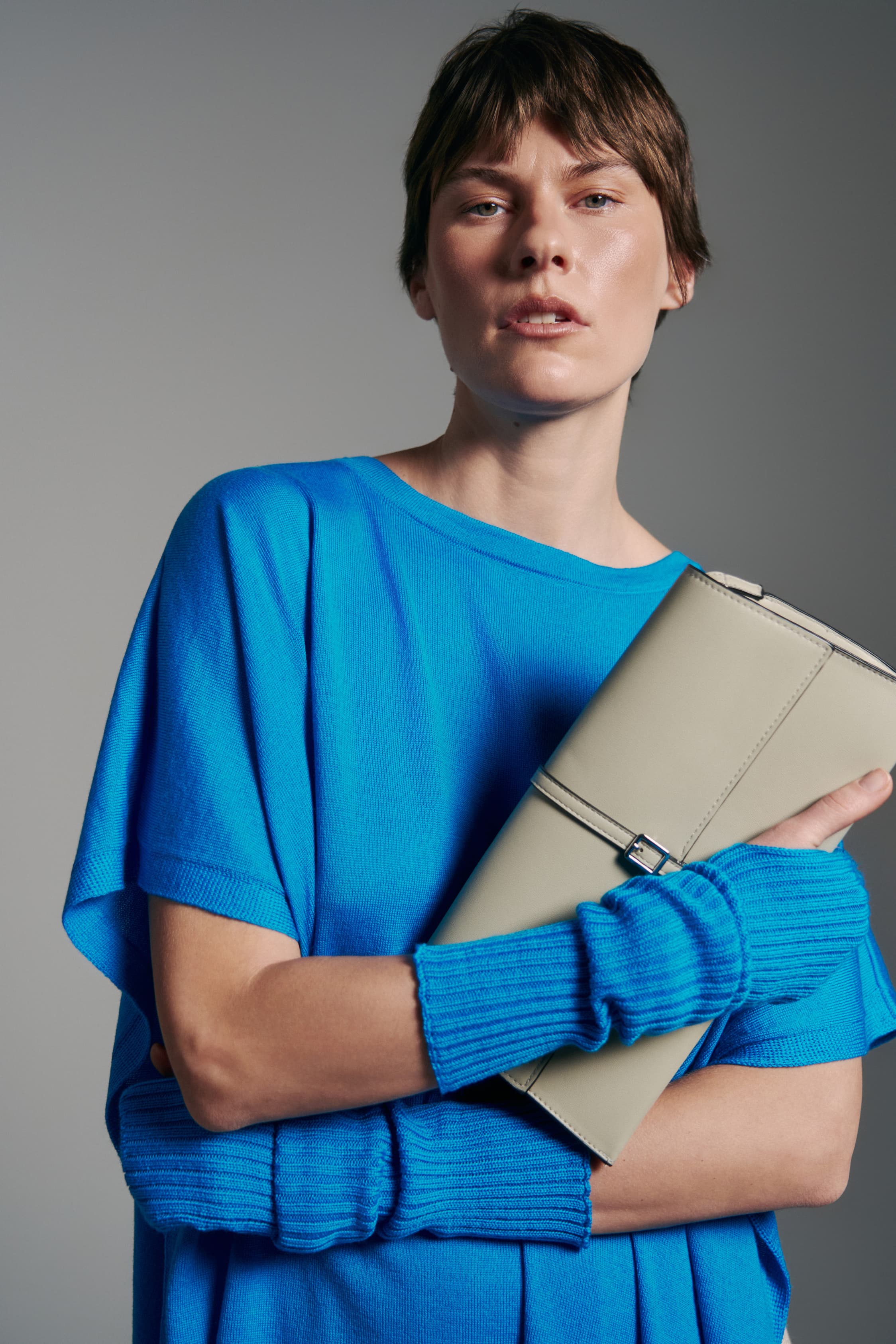 Oversized Cape-Style Top