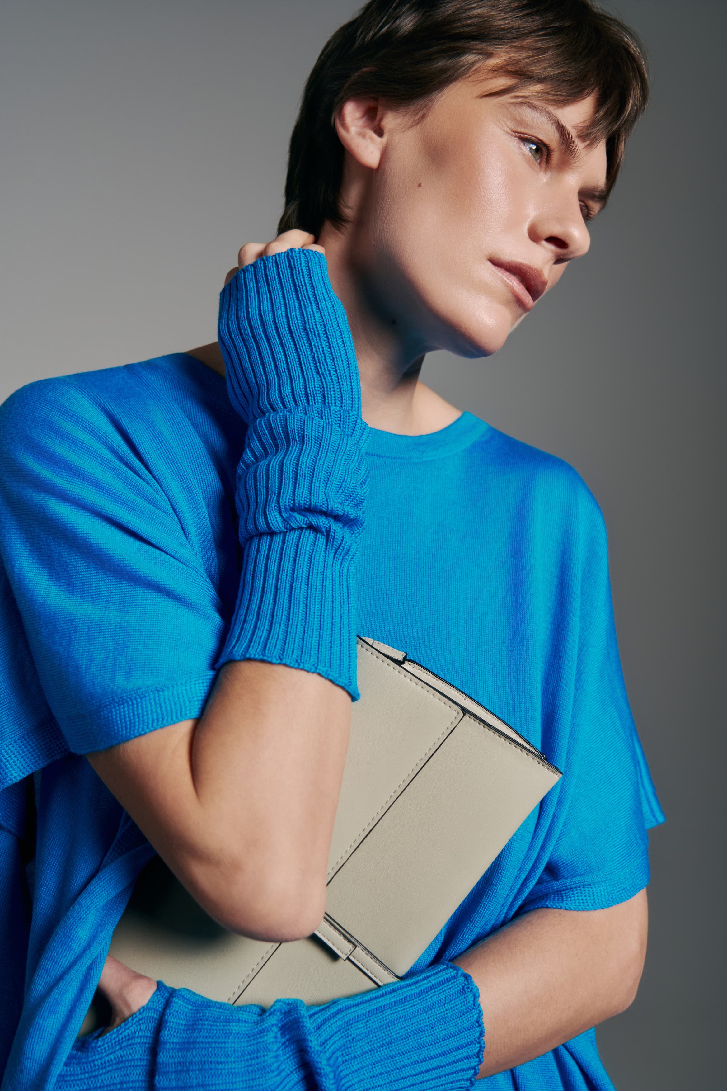 Oversized Cape-Style Top