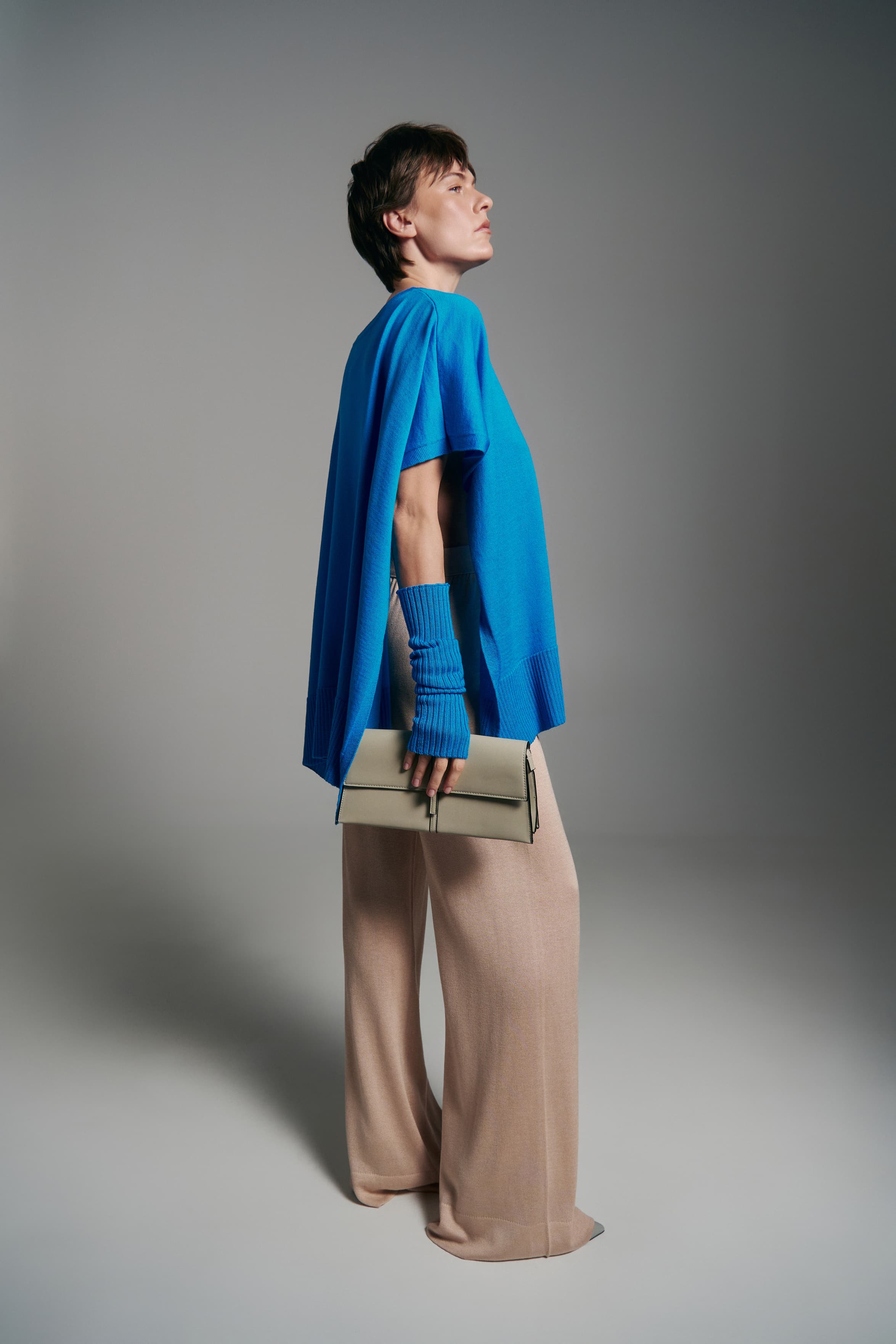 Oversized Cape-Style Top