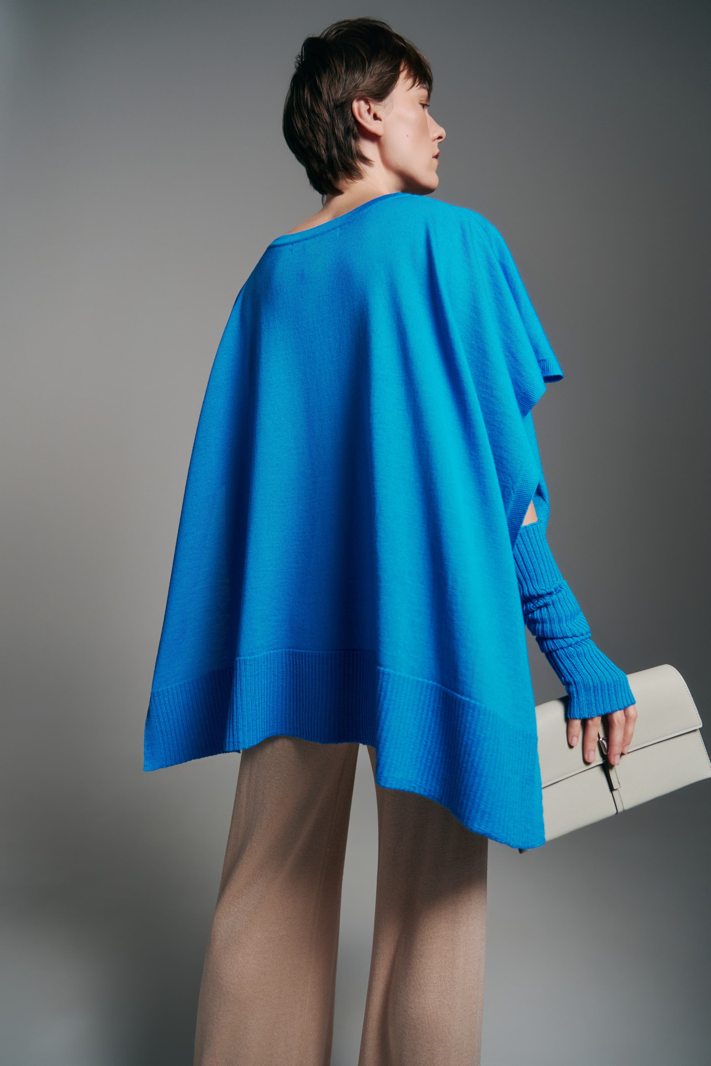 Oversized Cape-Style Top