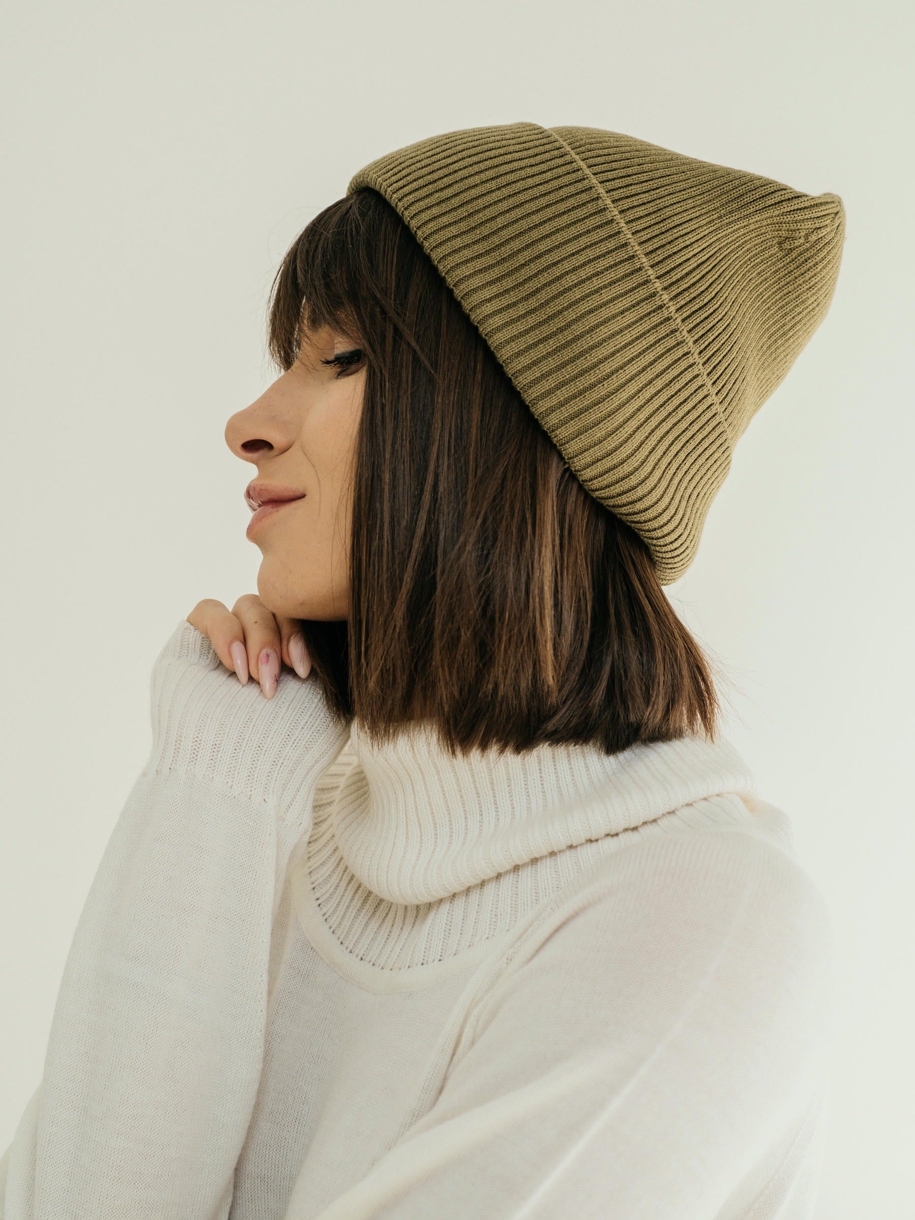 Merino Ribbed Beanie