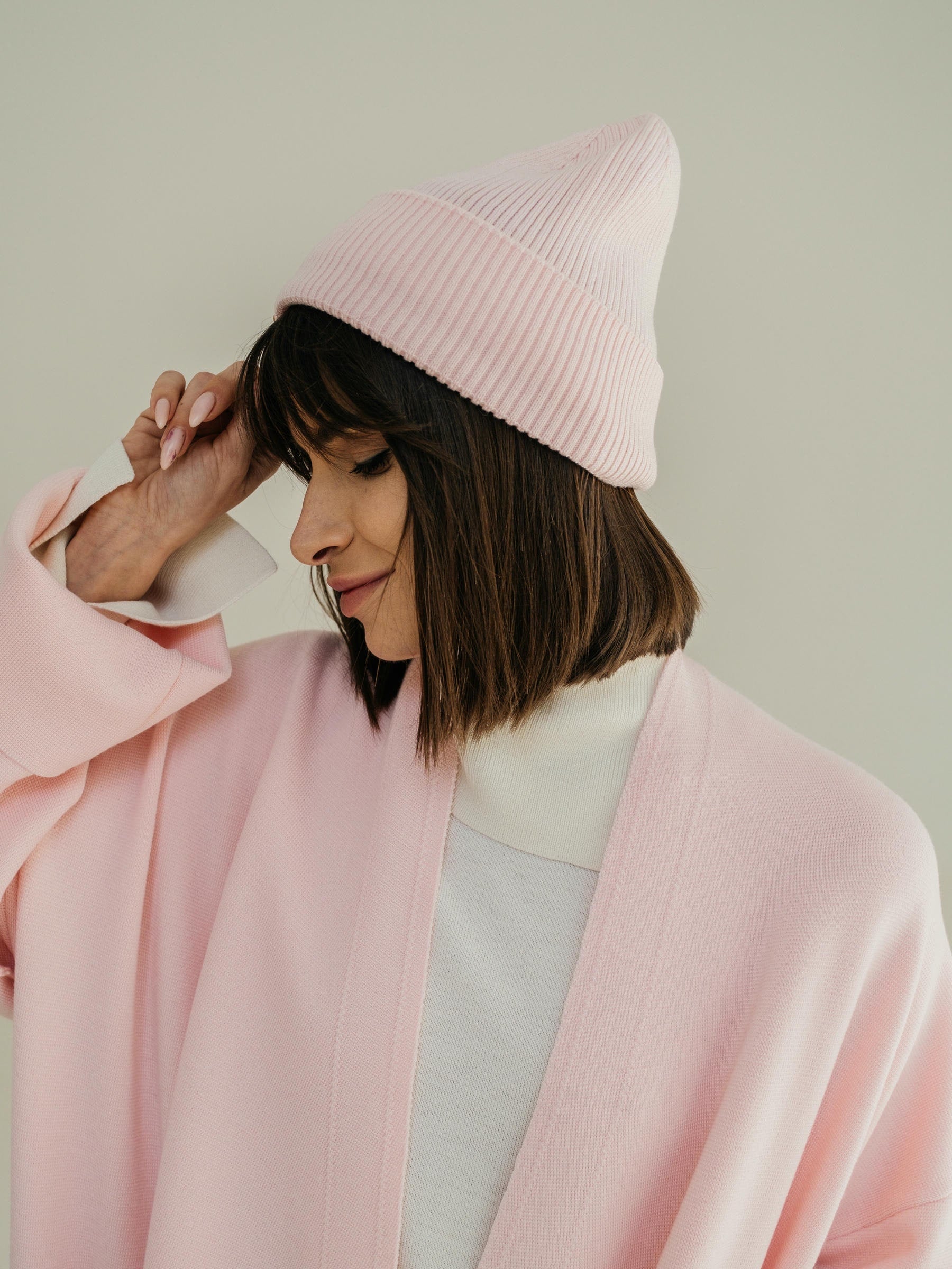 Merino Ribbed Beanie