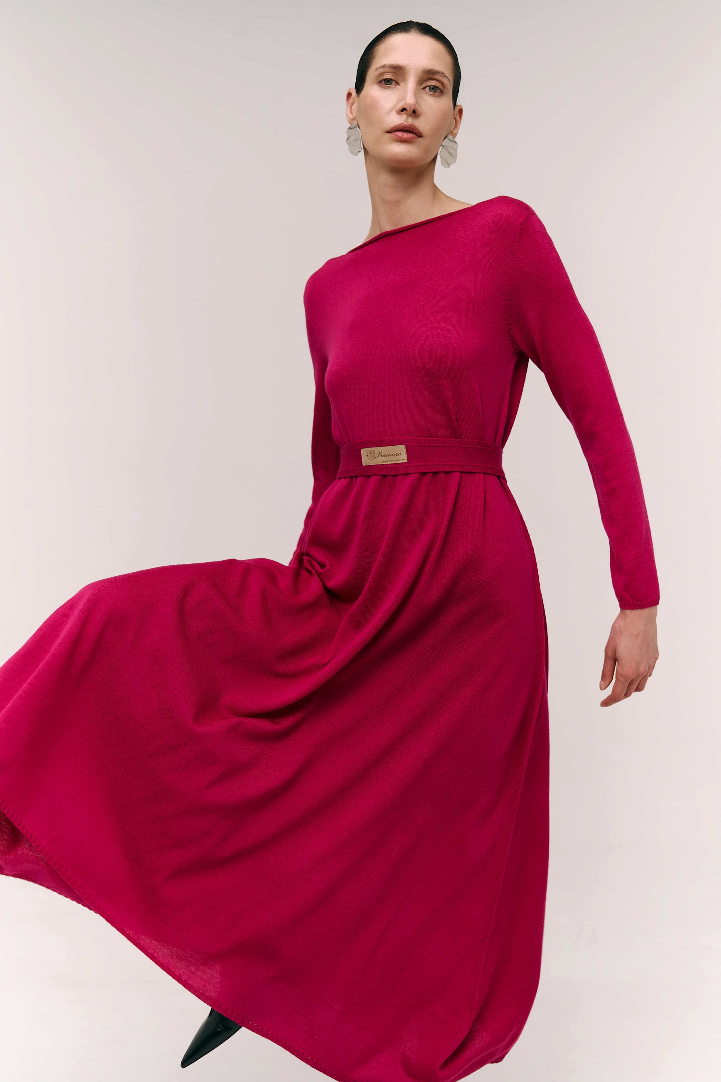 Handkerchief Hem Maxi Dress