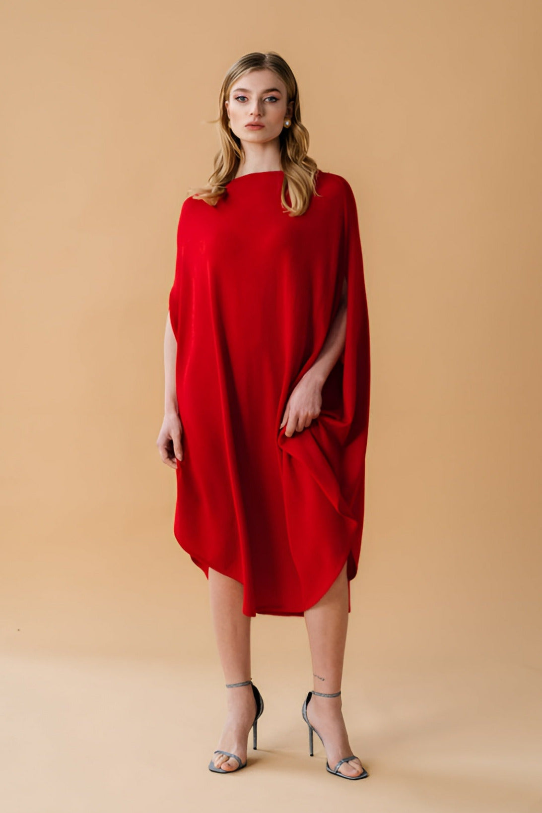 Merino Cape Dress