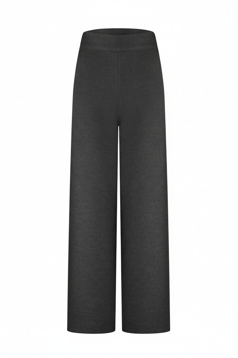 Weite Hose aus Merino Dense
