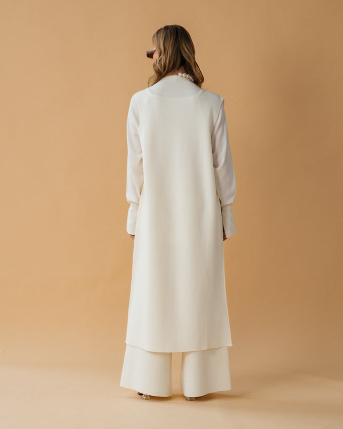 Драпірований Жилет з Мериносу