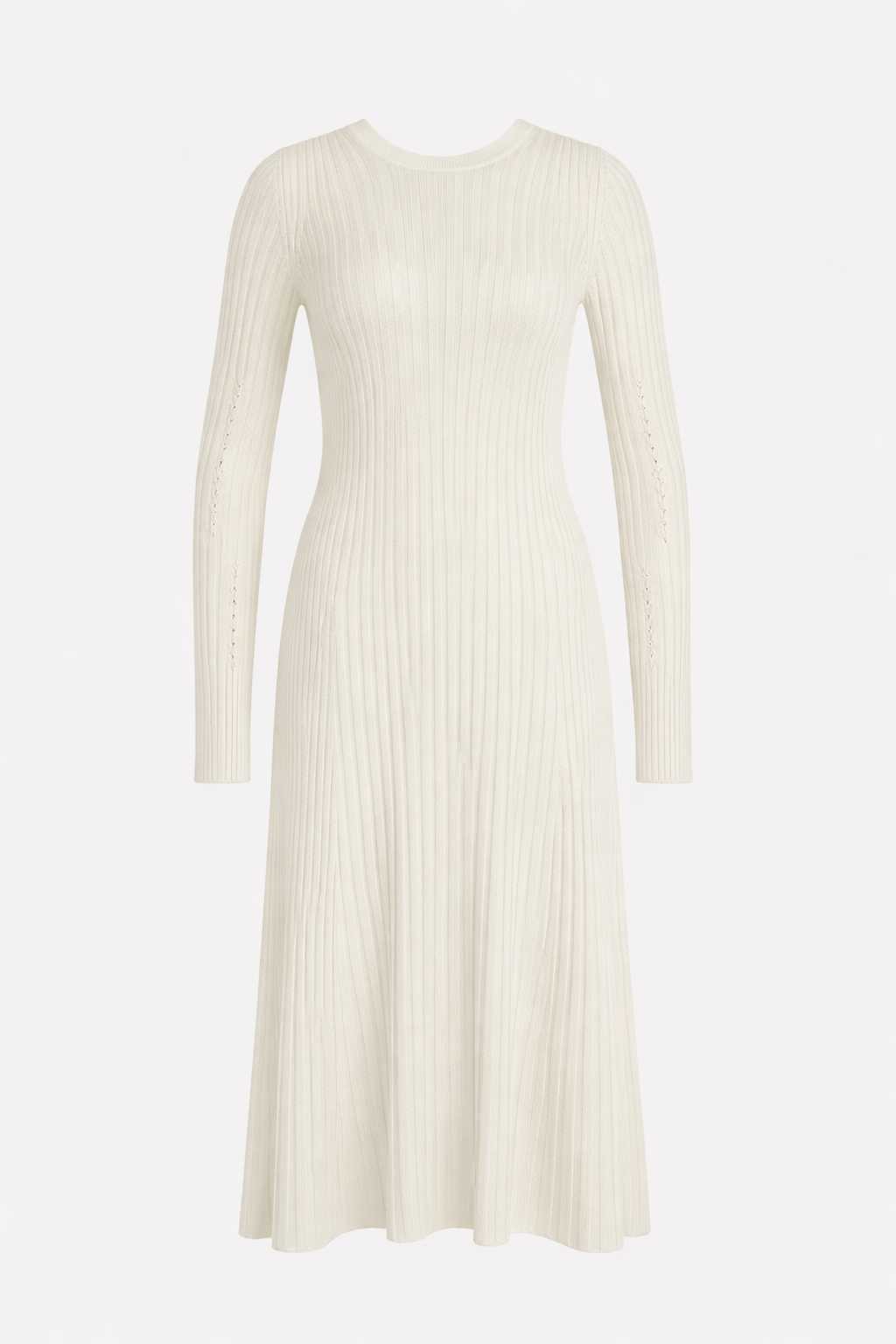 Merino Ribbed Midi Dress
