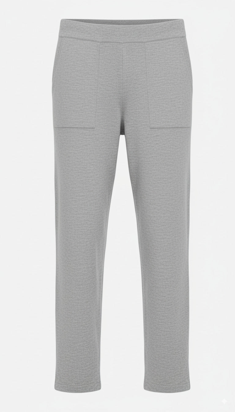 Gray pants on a white background