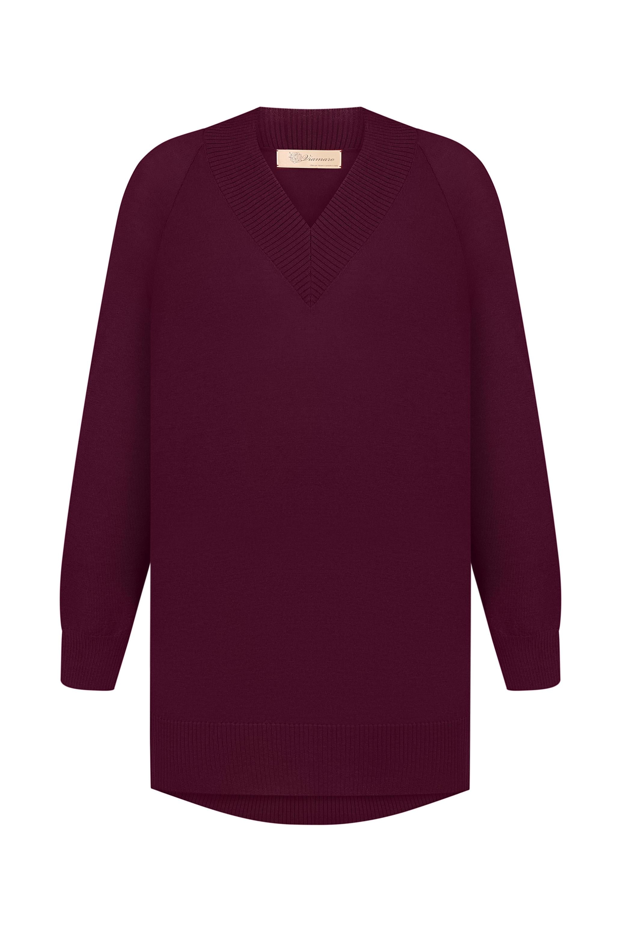 Merino Fine V-Ausschnitt Pullover