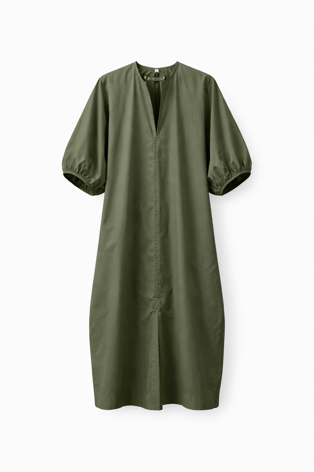 Balloon Sleeve Maxi Dress