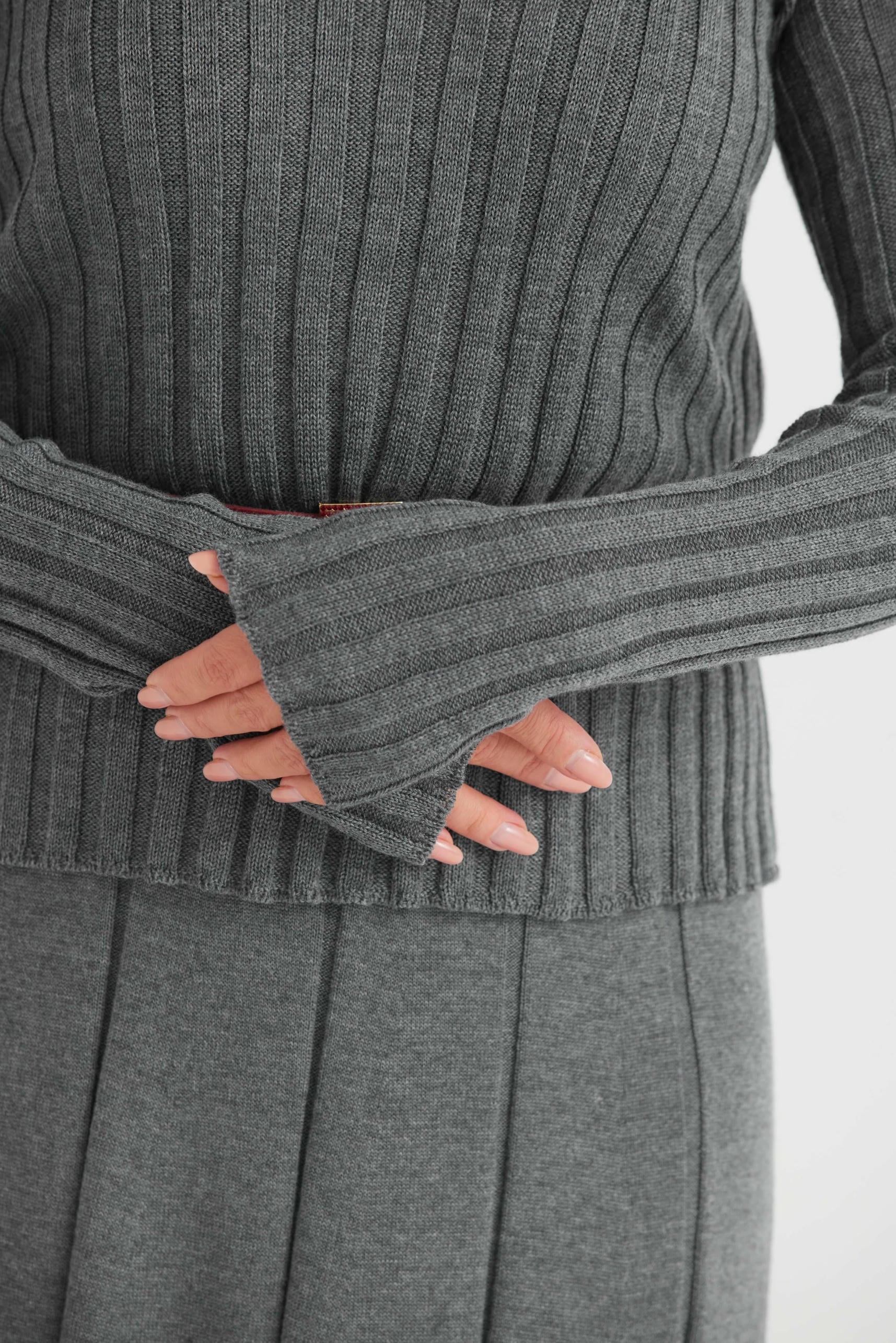 Look 62 Merino A-Line Set