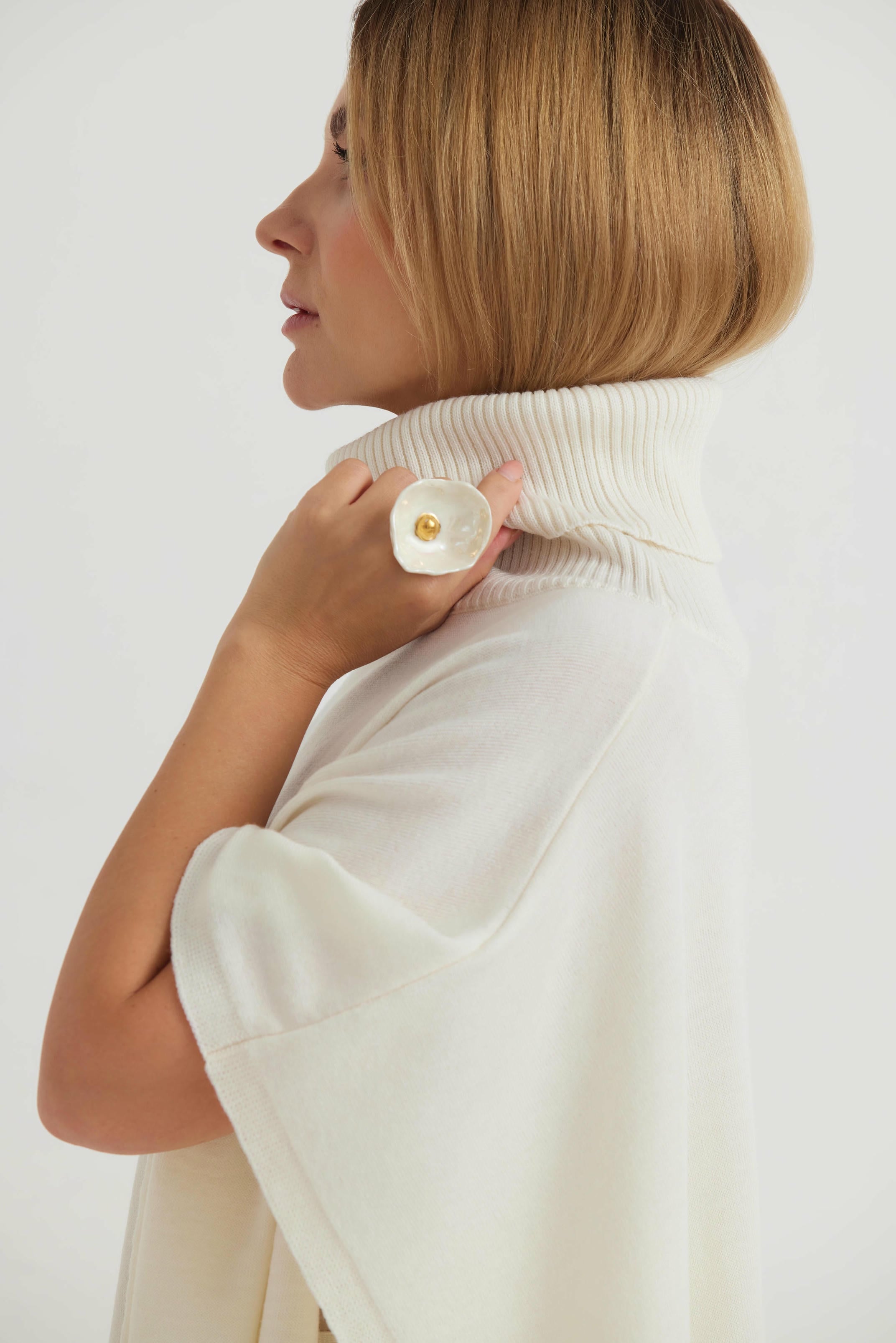 Merino Wool Poncho