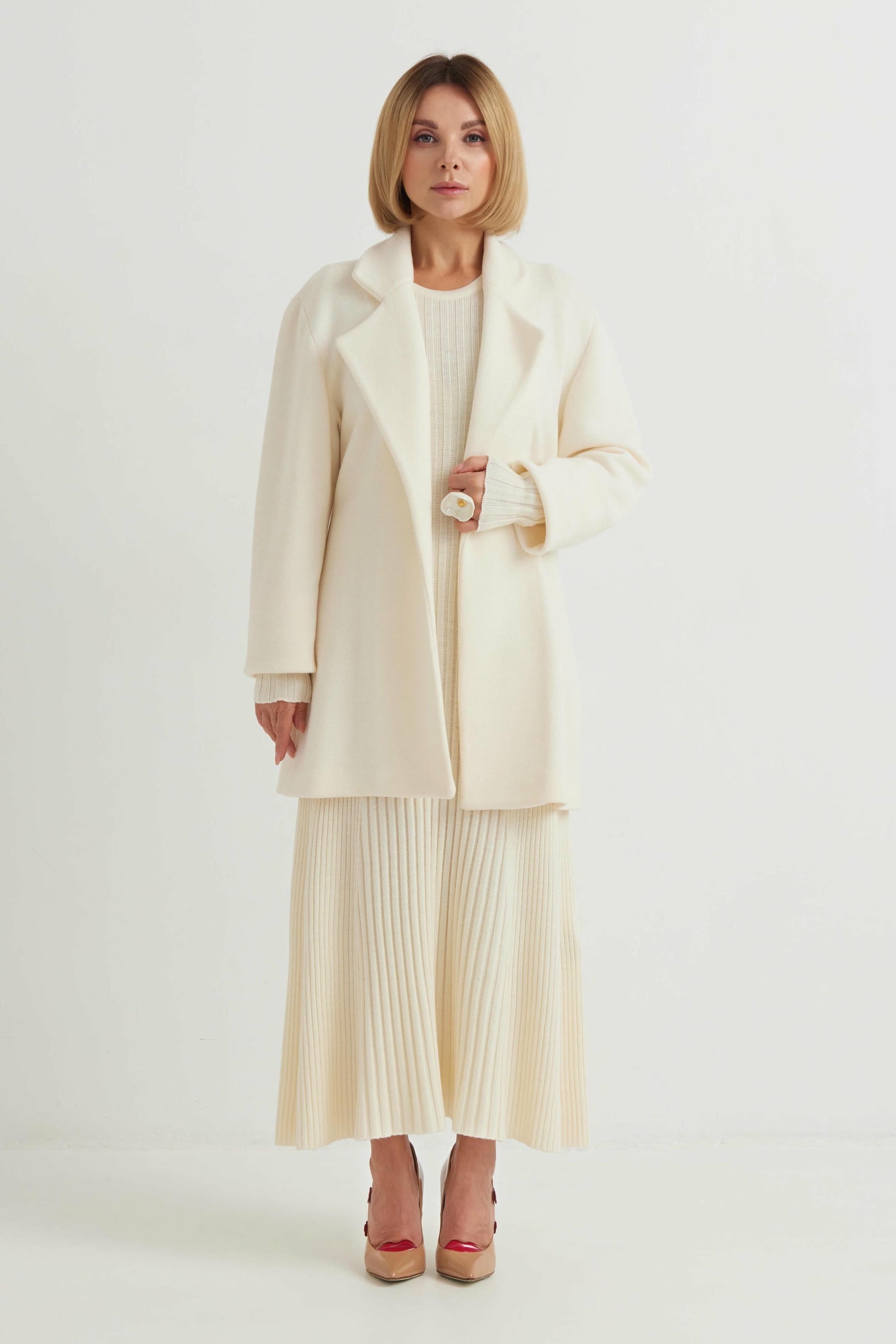 Merino Wool Tailored Jacket