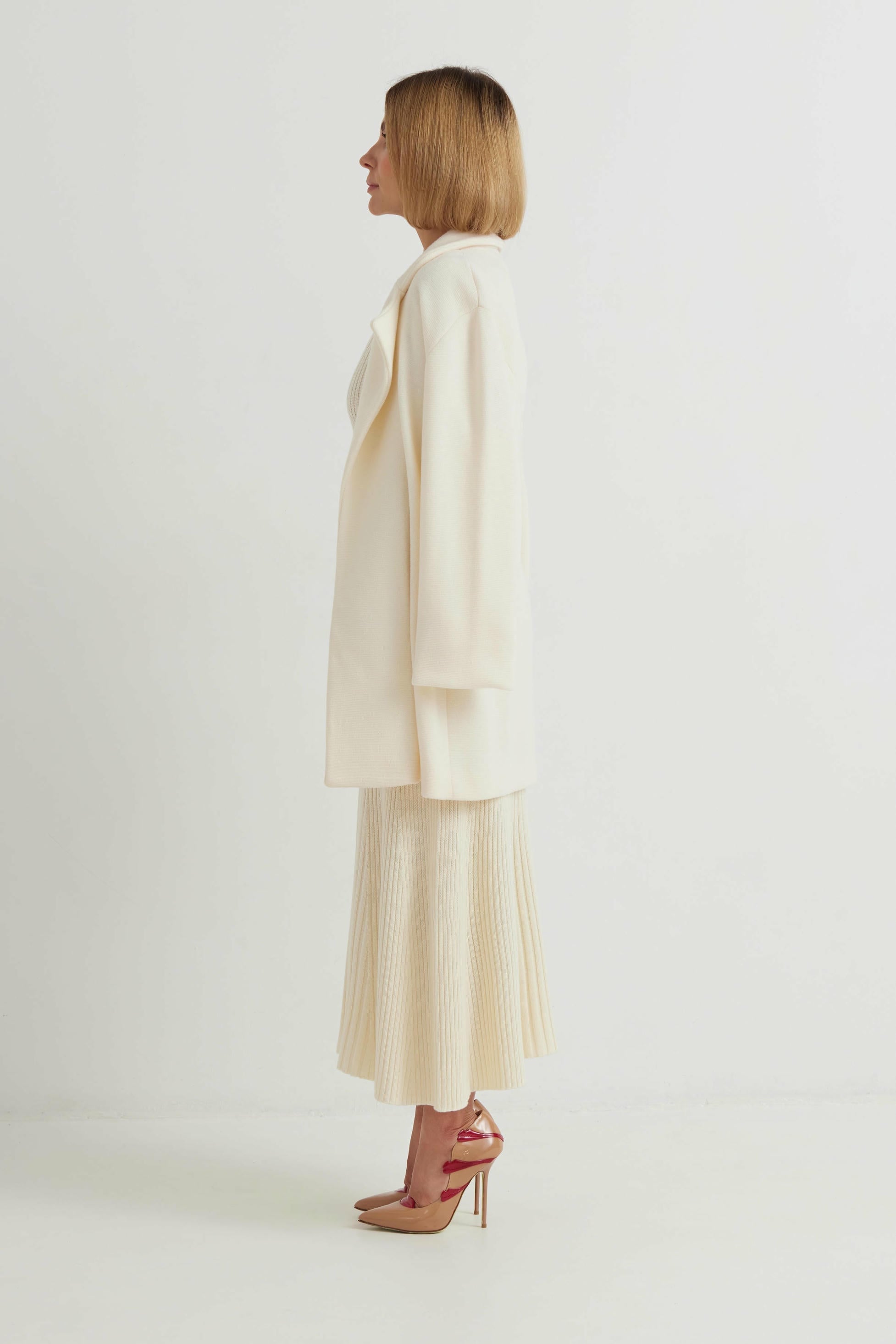 Merino Wool Tailored Jacket