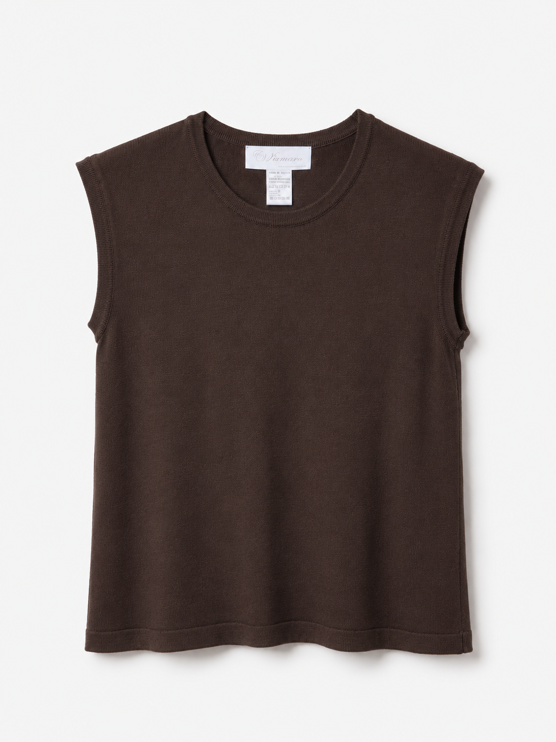 Wide-Strap Viscose  Top