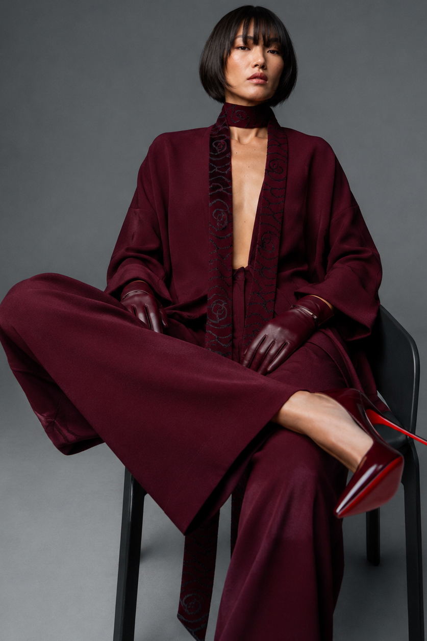 Merino Wool Short Coat