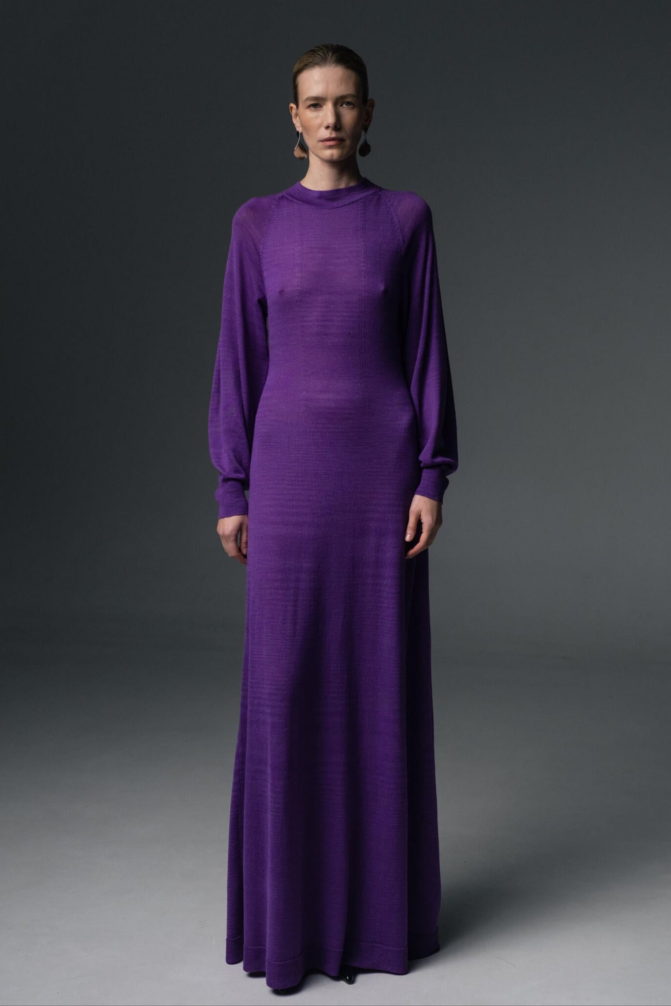 Maxikleid mit Bindeband hinten