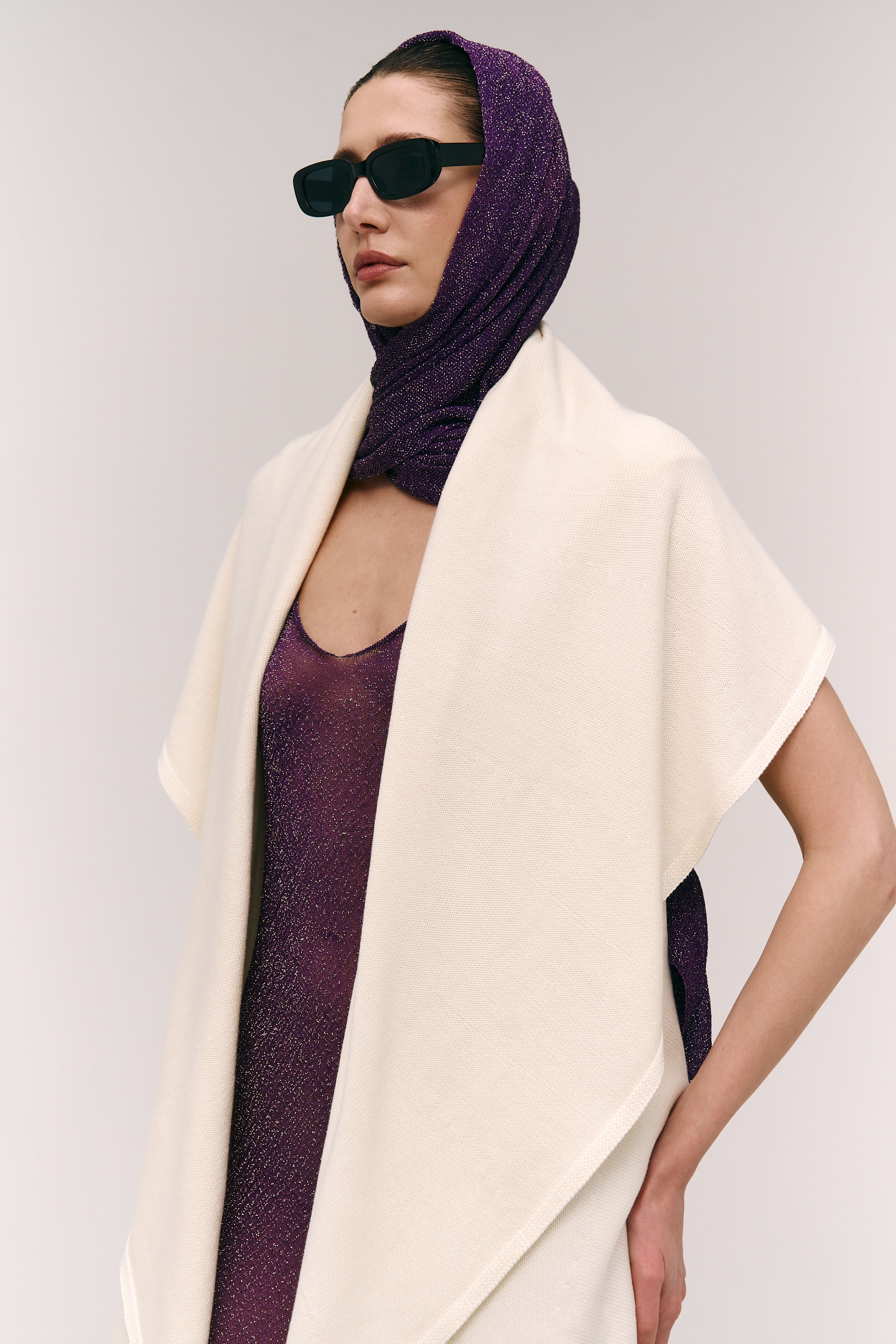 Merino Wool Waterfall Mantle