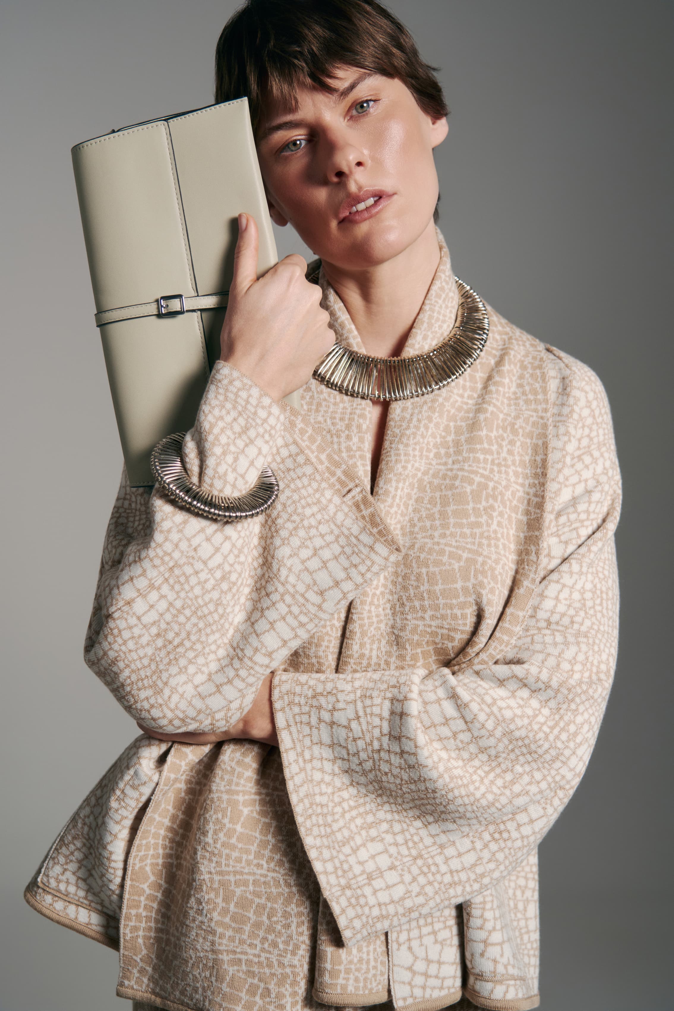 Python Jacquard Jacket