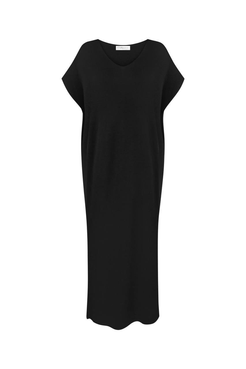 Silk-Merino Knit Tunic Dress