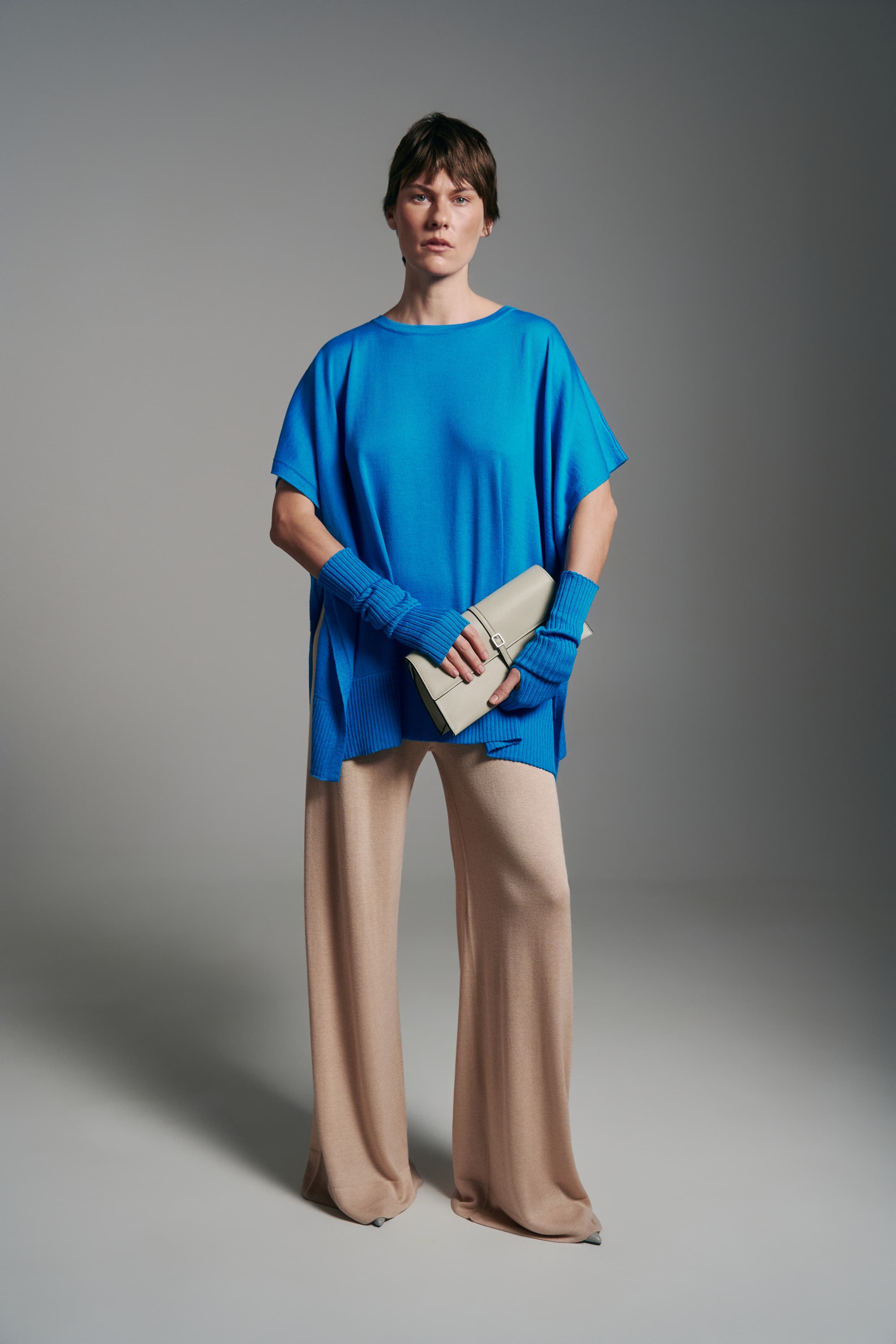 Oversized Cape-Style Top