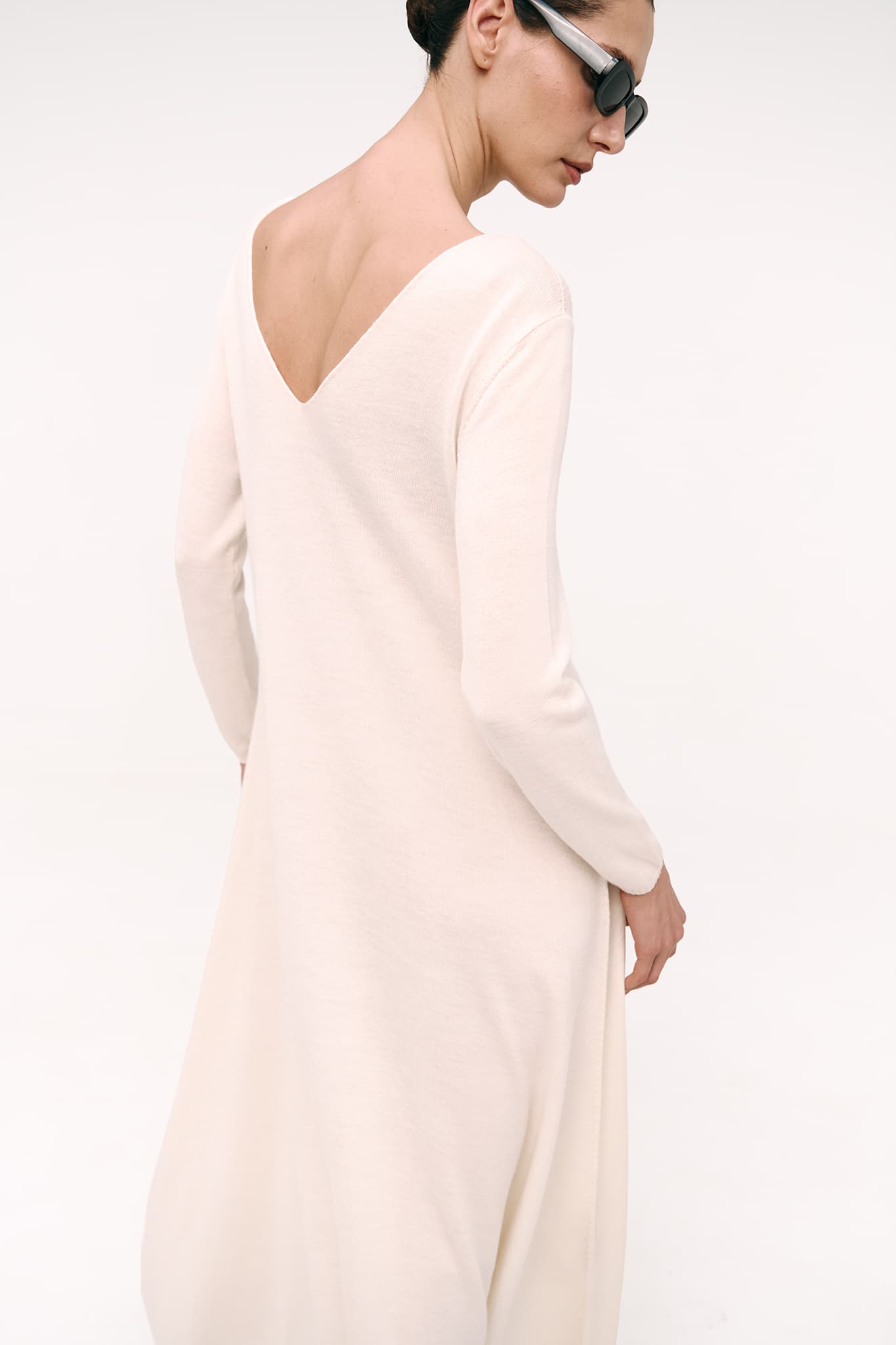 Handkerchief Hem Maxi Dress