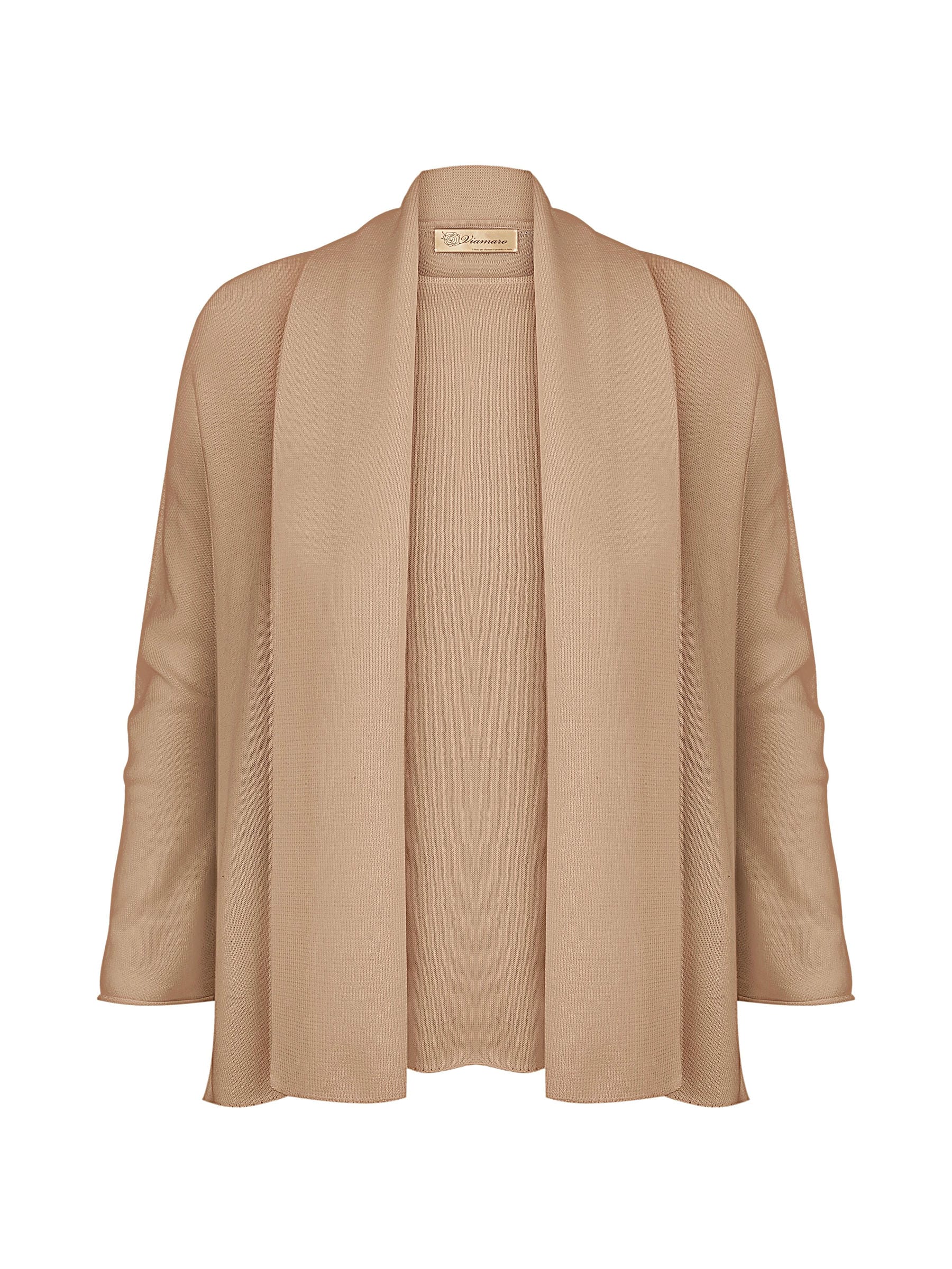 Merino-Top mit Schal