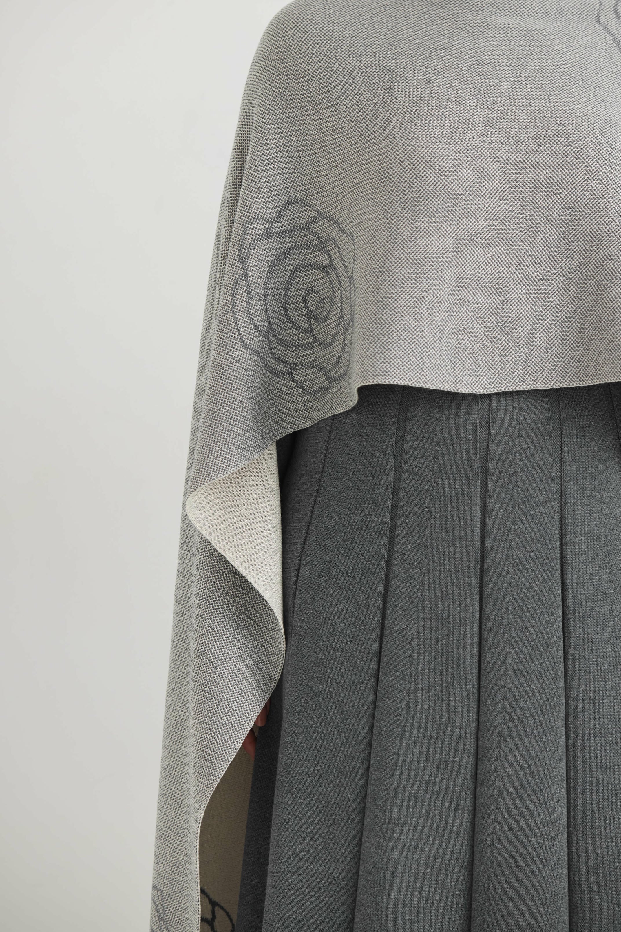 Merino A-Line Skirt