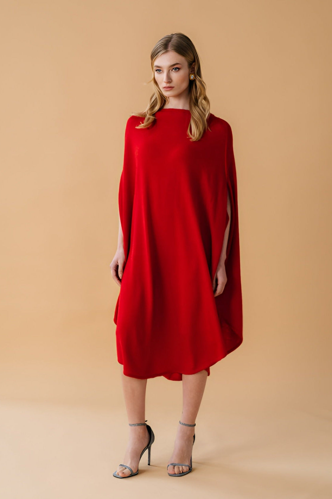 Merino Cape Dress