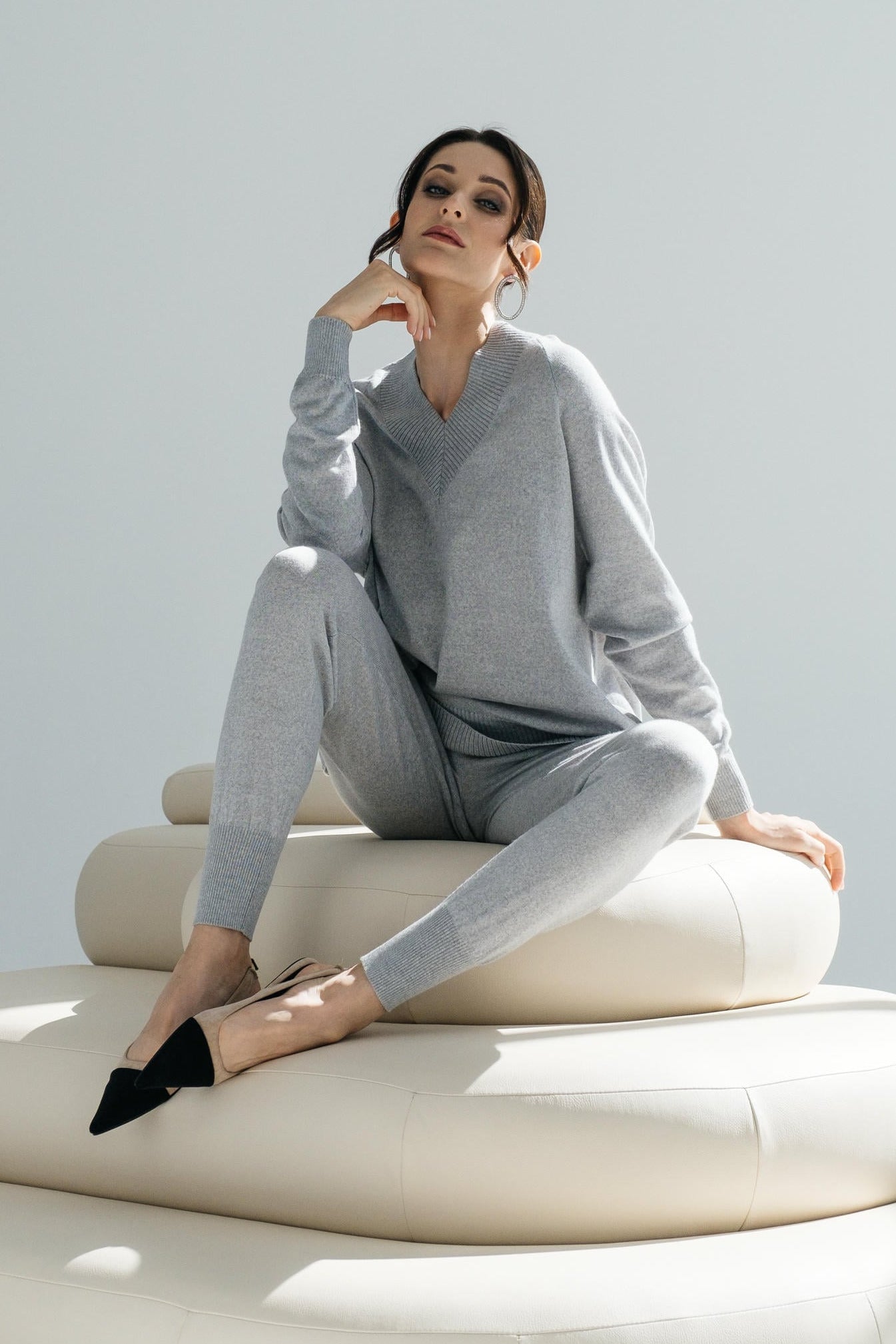 Merino Fine V-Neck Jumper