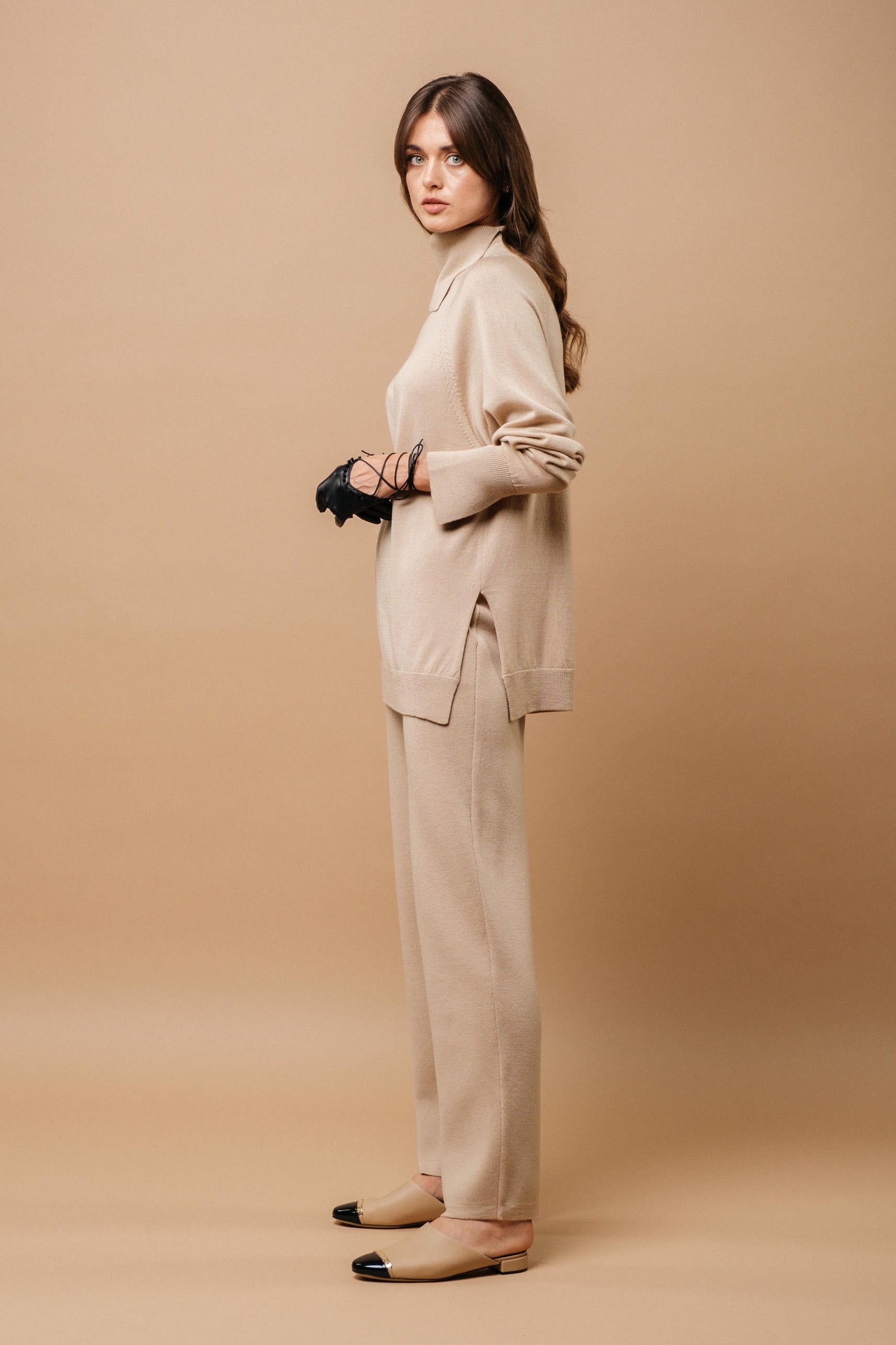 Merino Dense Tailored Trousers