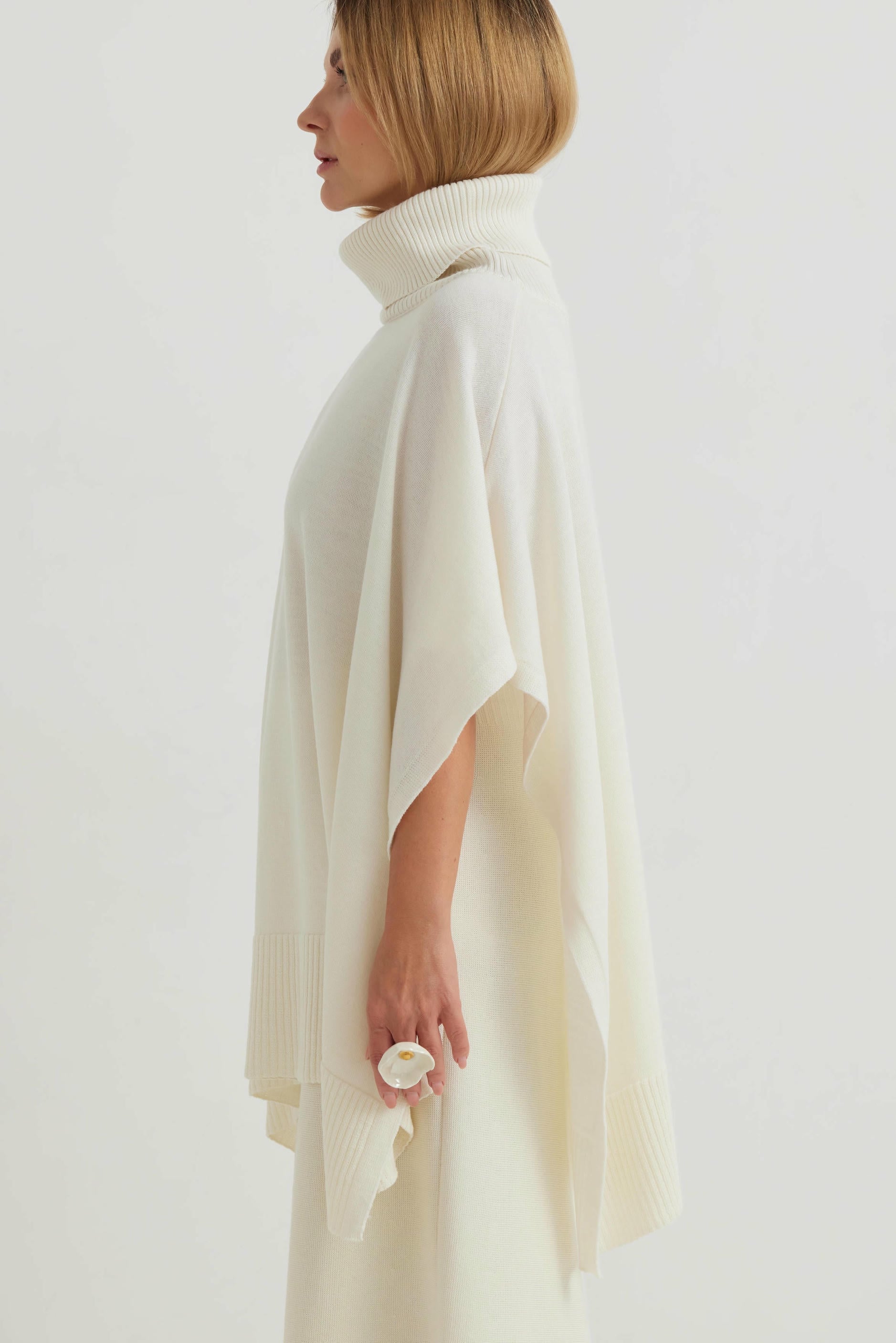 Merino Wool Poncho